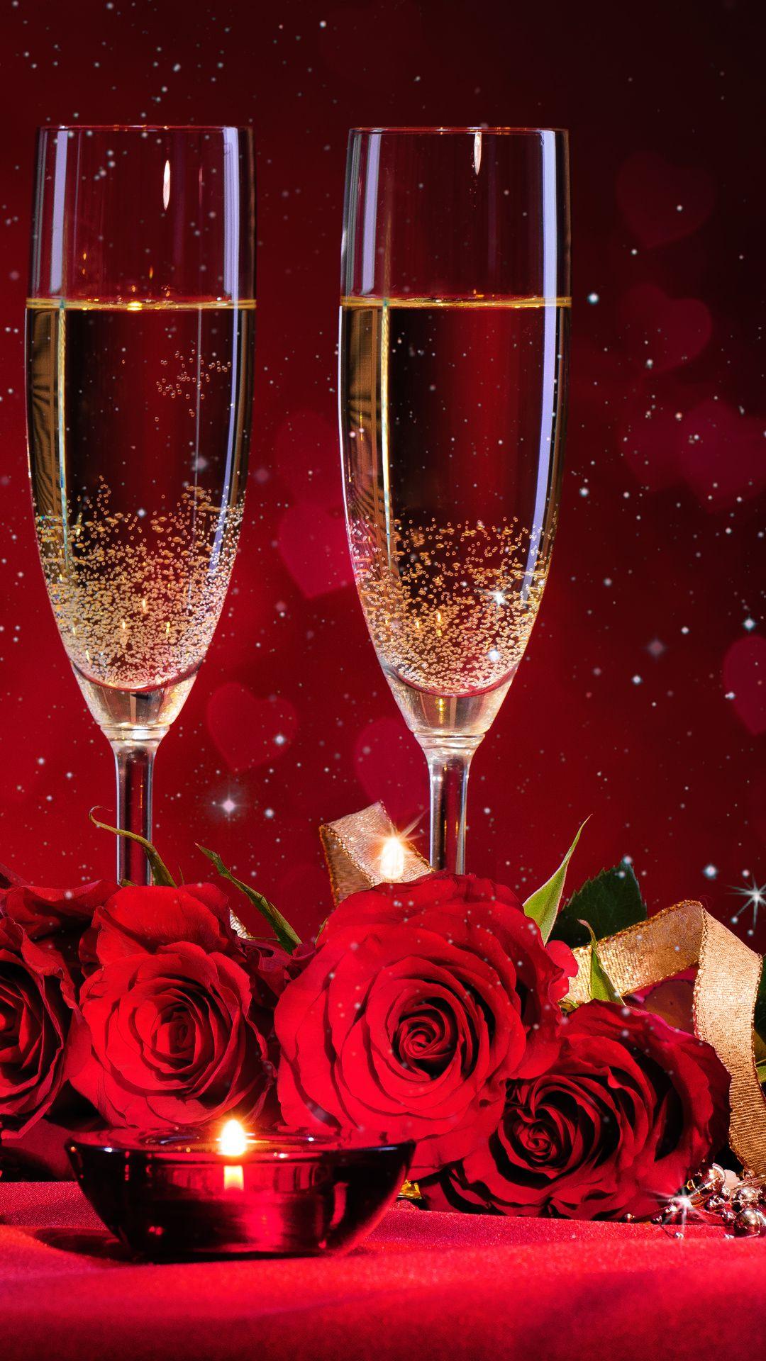 1080x1920 Red Romantic iPhone 6S Plus Wallpaper