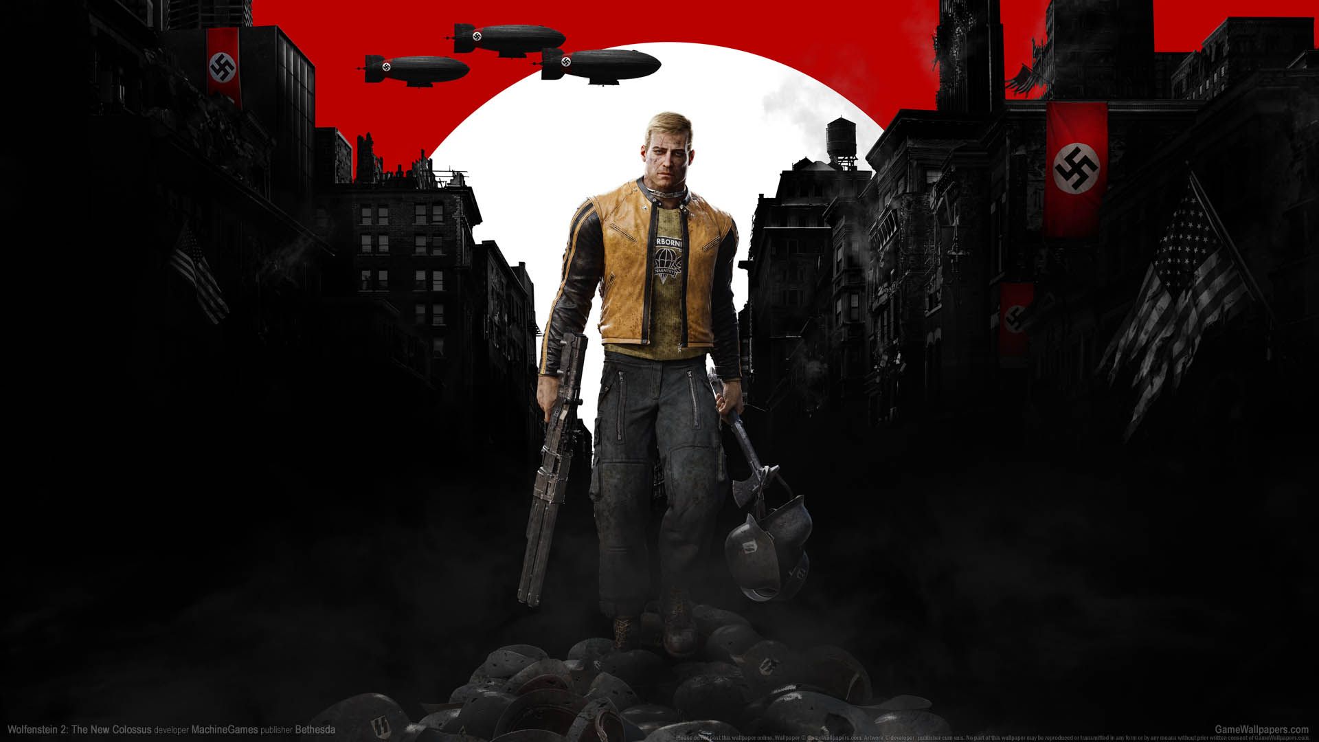 1920x1080 The New Colossus wallpaper 01 1920x1080