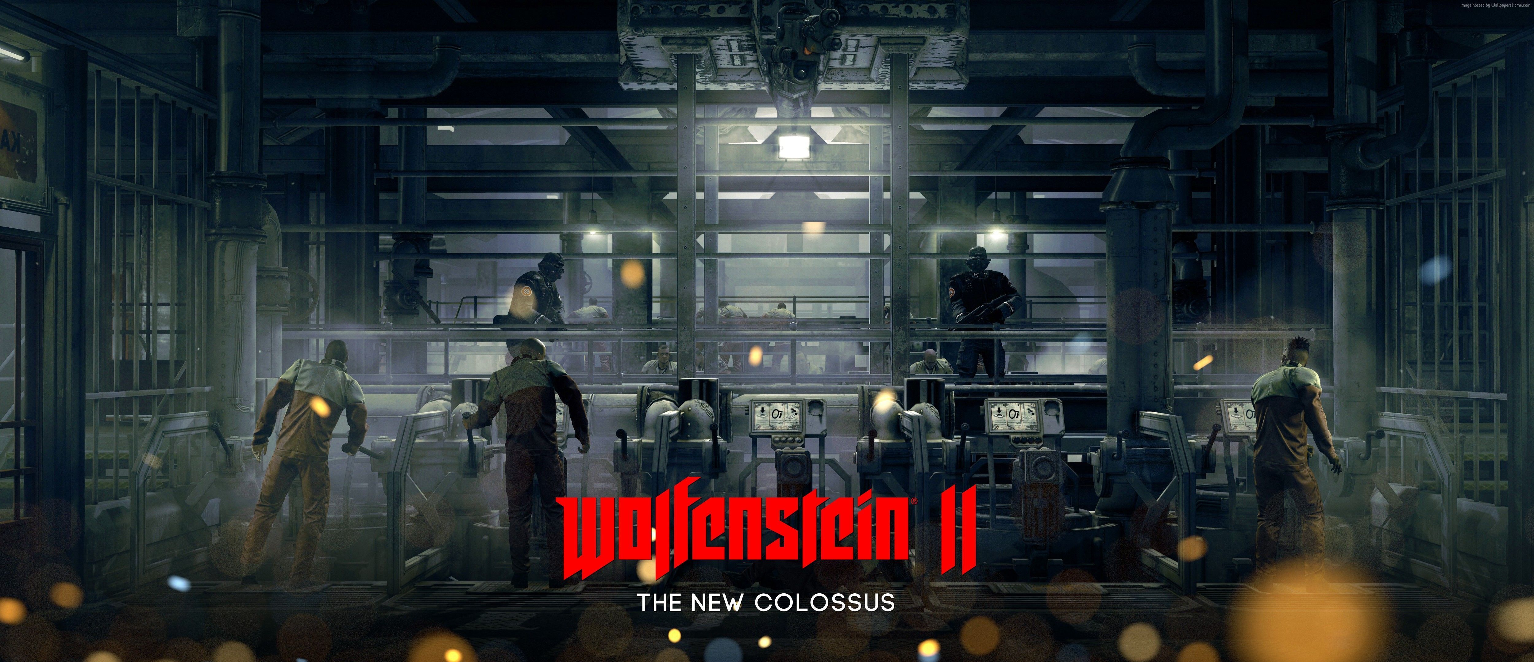5000x2160 The New Colossus 4k Ultra HD Wallpaper