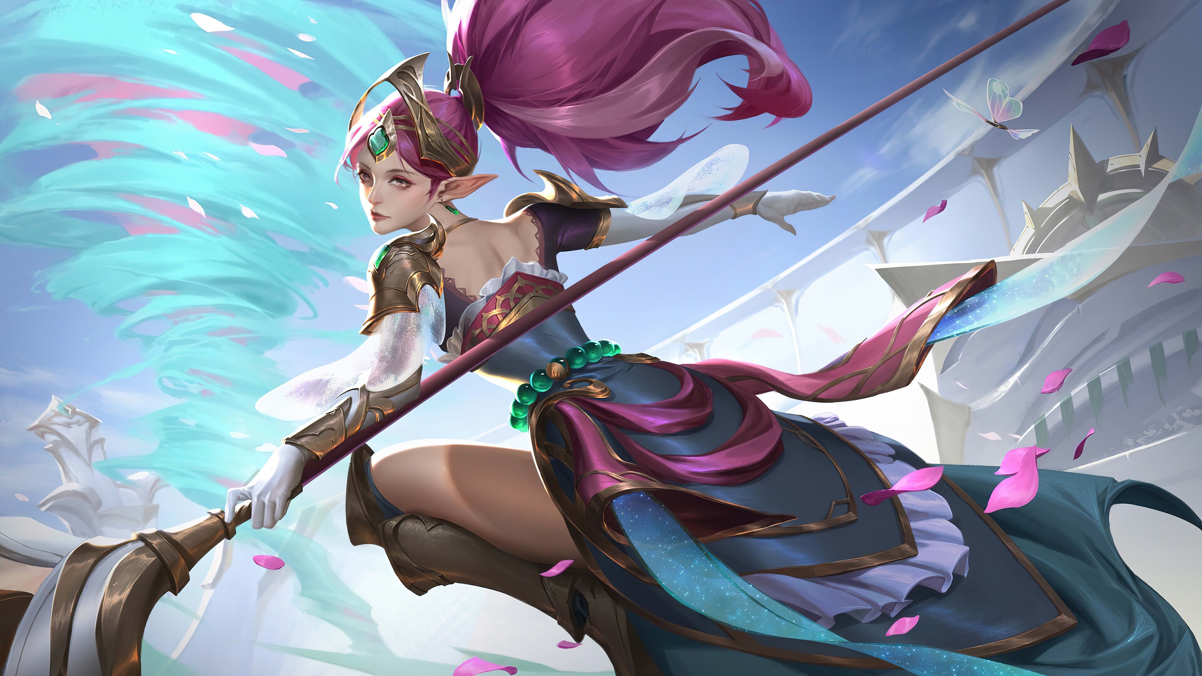 3840x2160 Janna LoL Wallpaper