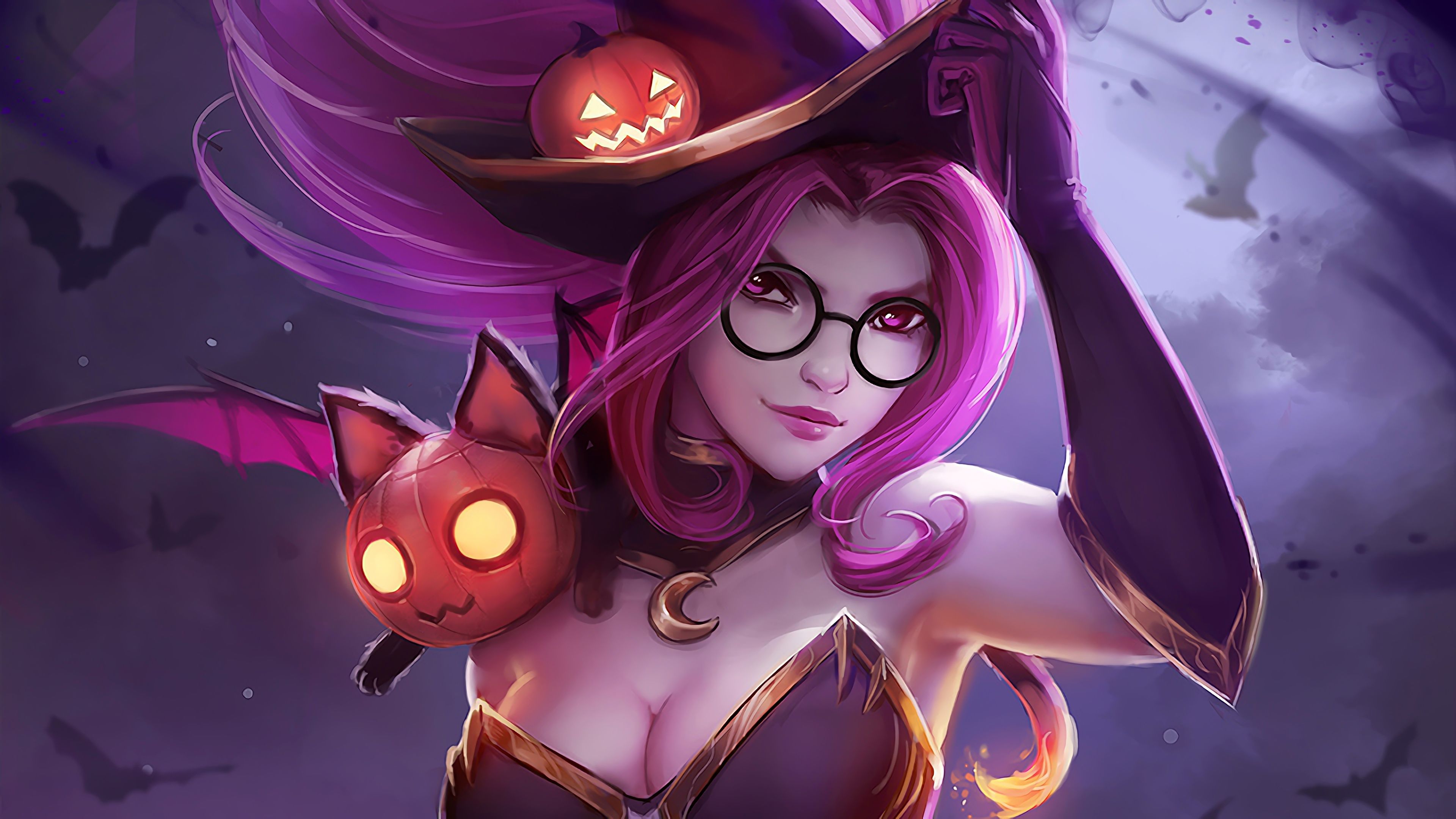 3840x2160 Bewitching Janna League Of Legends LoL