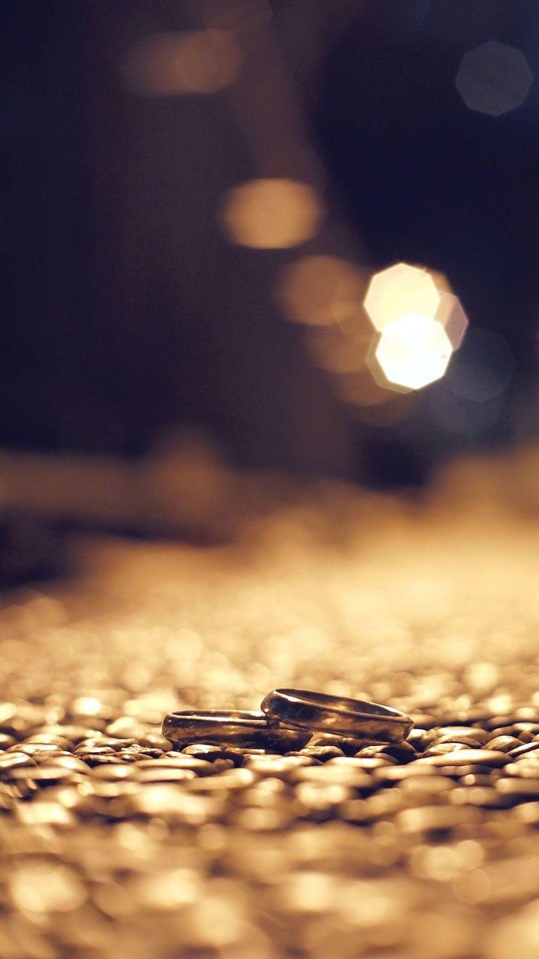 1080x1920 Dusky street Rings bokeh Night Love Android wallpaper