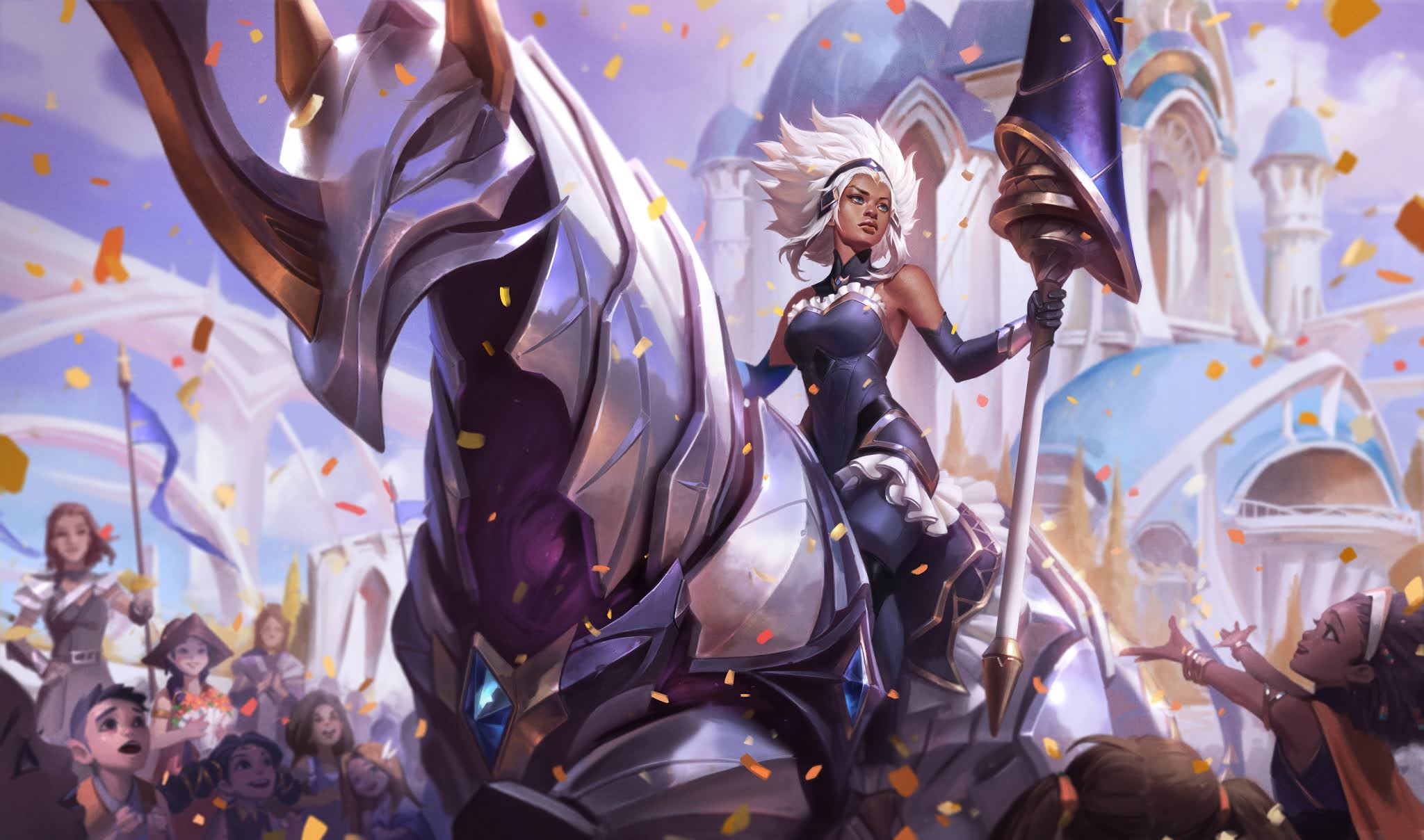 2048x1208 Battle Queen Diana, Janna, Katarina