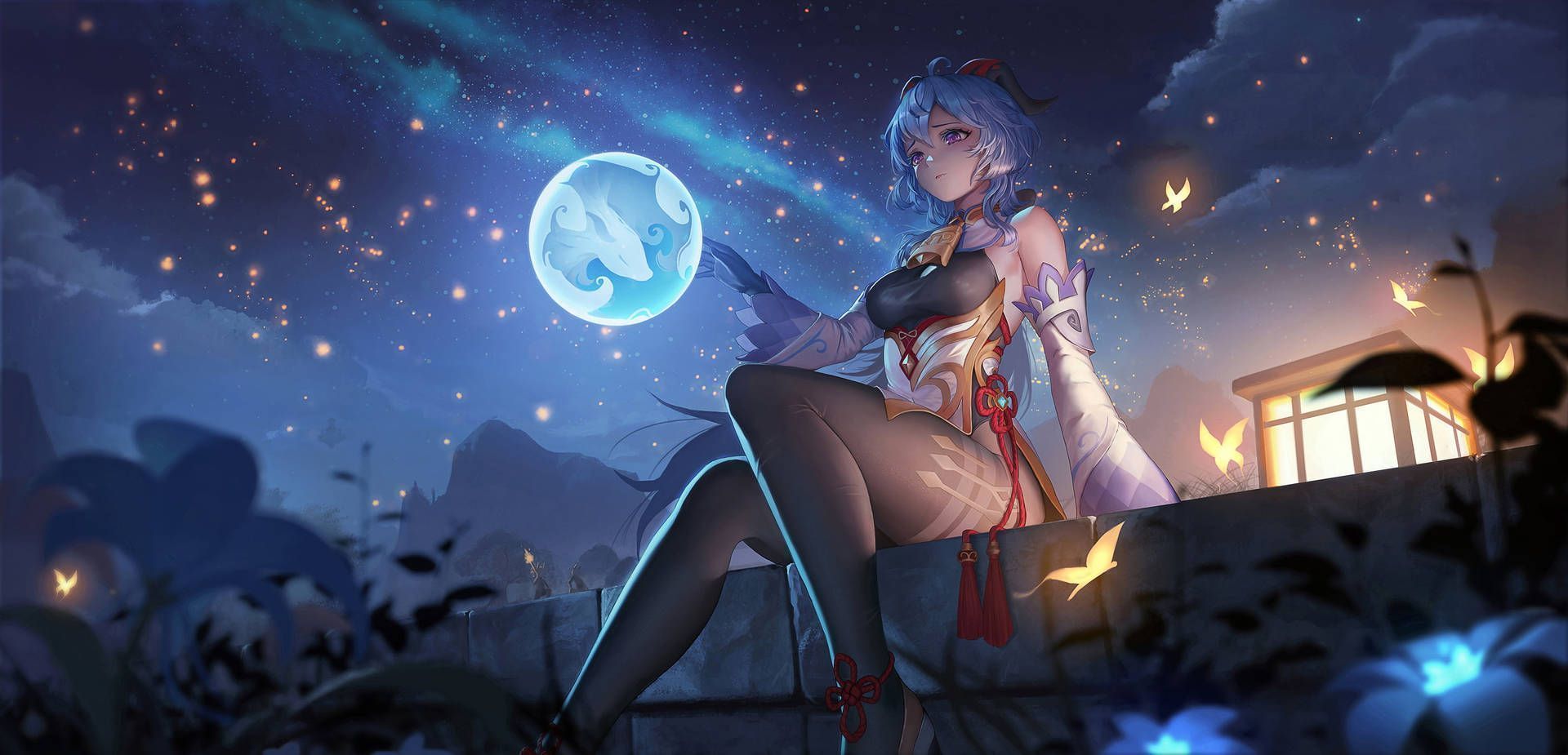 1920x925 Genshin Impact Wallpaper