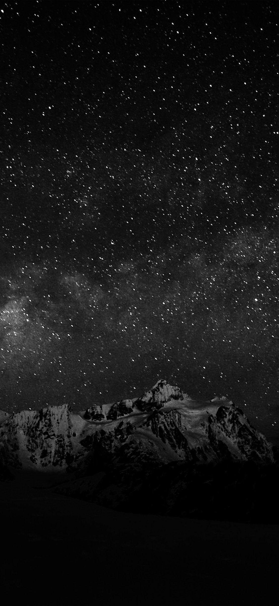1125x2436 Night Sky iPhone Wallpaper