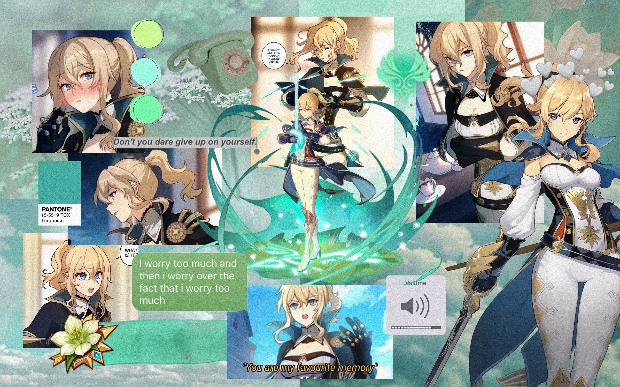 2560x1600 Jean Gunnhildr Genshin Impact