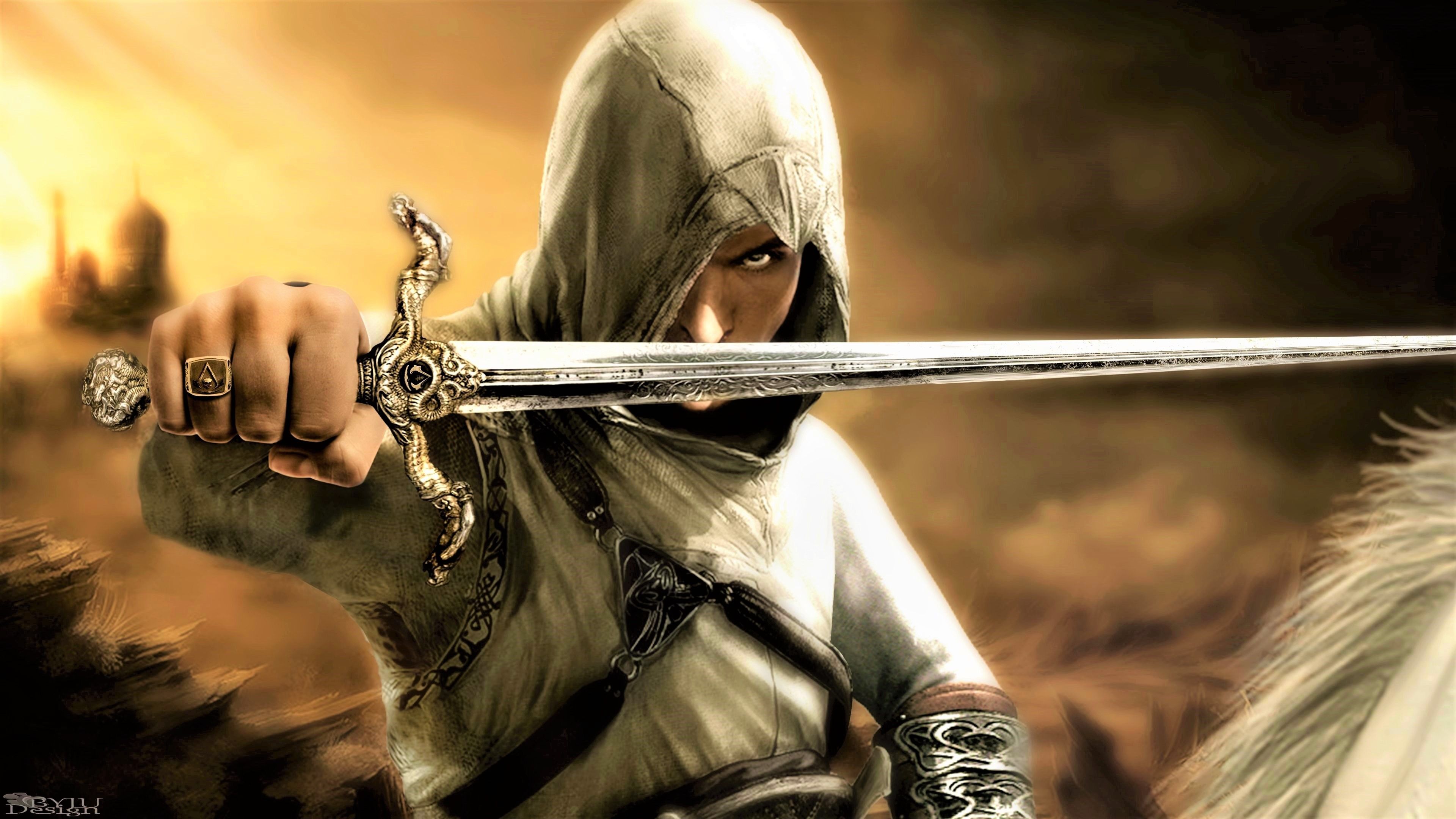 3840x2160 Fantasy Warrior