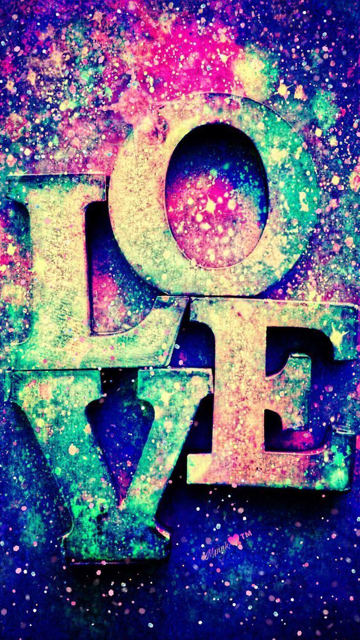 736x1308 Vintage Love Galaxy Wallpaper #androidwallpaper