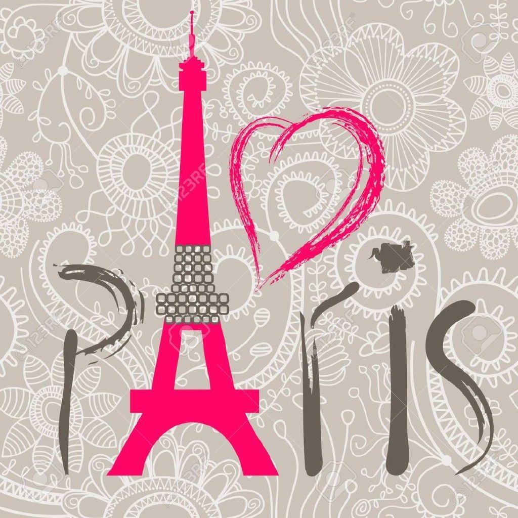 1024x1024 Cute Paris Wallpaper