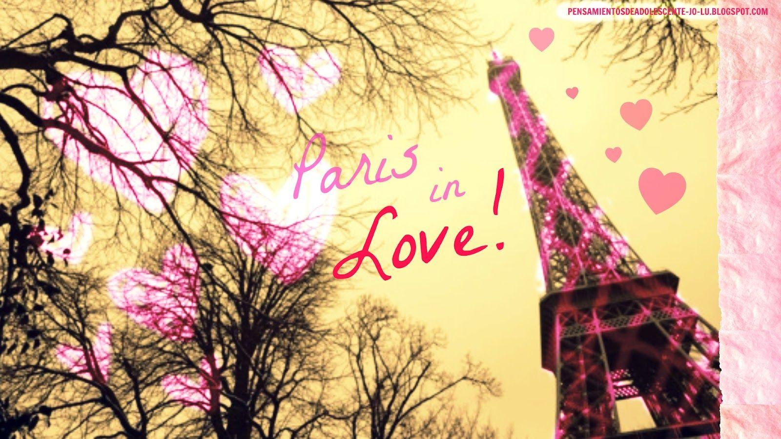 1600x900 Cute Paris Wallpaper