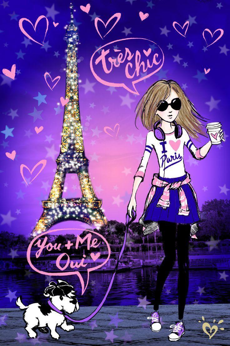 736x1103 Cute Paris Wallpaper Girly (30 + Background Picture)