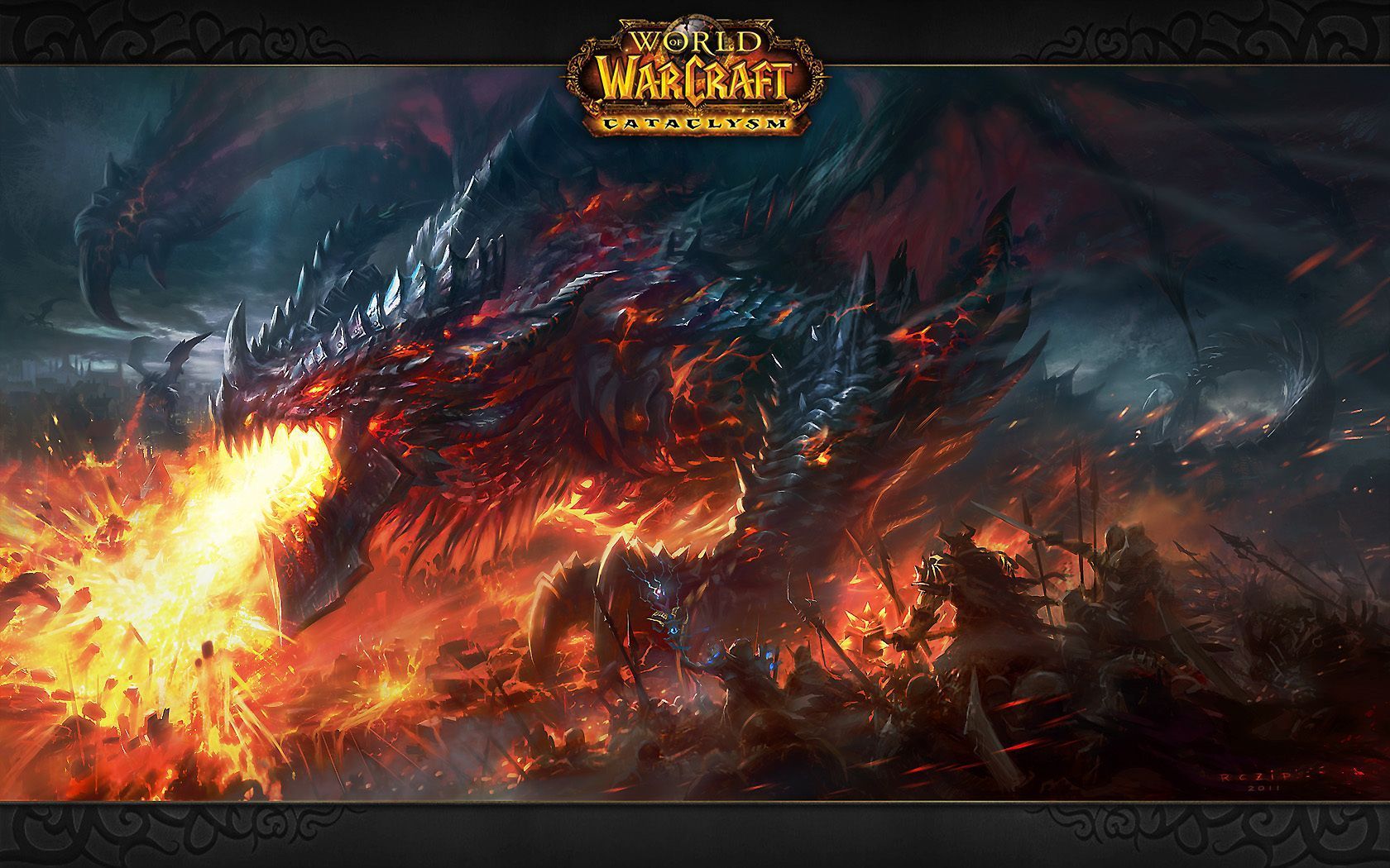 1680x1050 Warcraft: Cataclysm Wallpaper