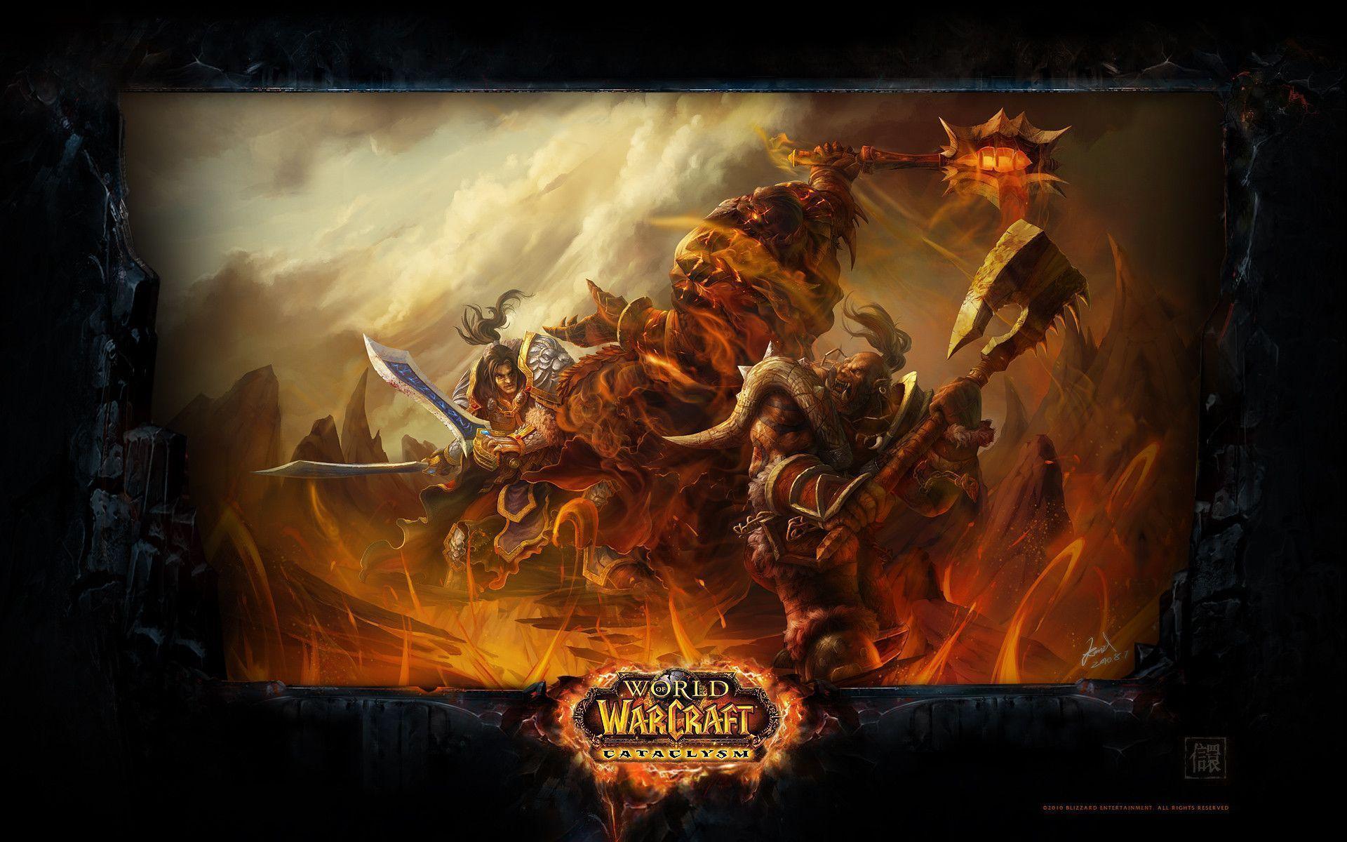 1920x1200 WoW Cataclysm Wallpaper