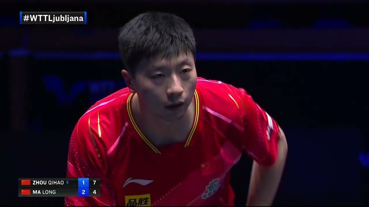 1280x720 FULL MATCH. ZHOU Qihao vs MA Long. MS
