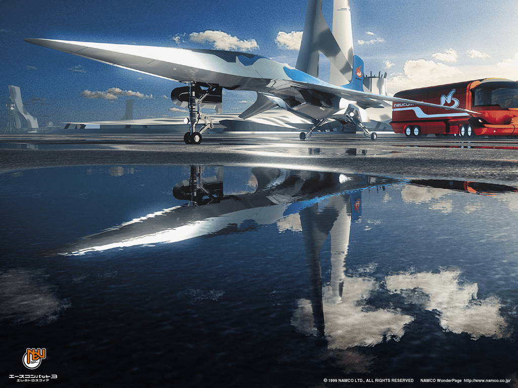1024x768 Ace Combat With R 101 Delphinus