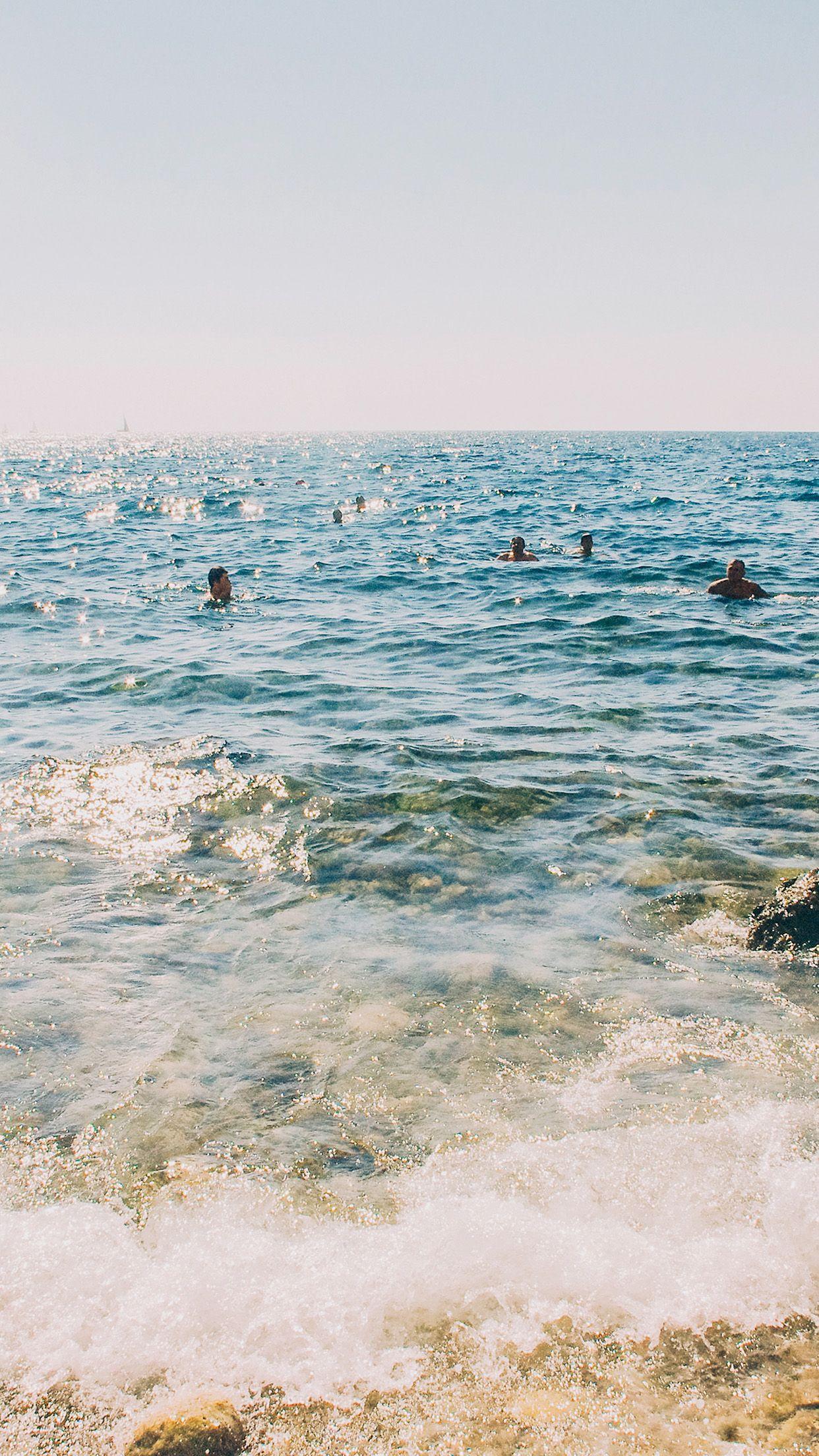 1242x2208 I Love Papers. beach vacation swim ocean sea summer nature