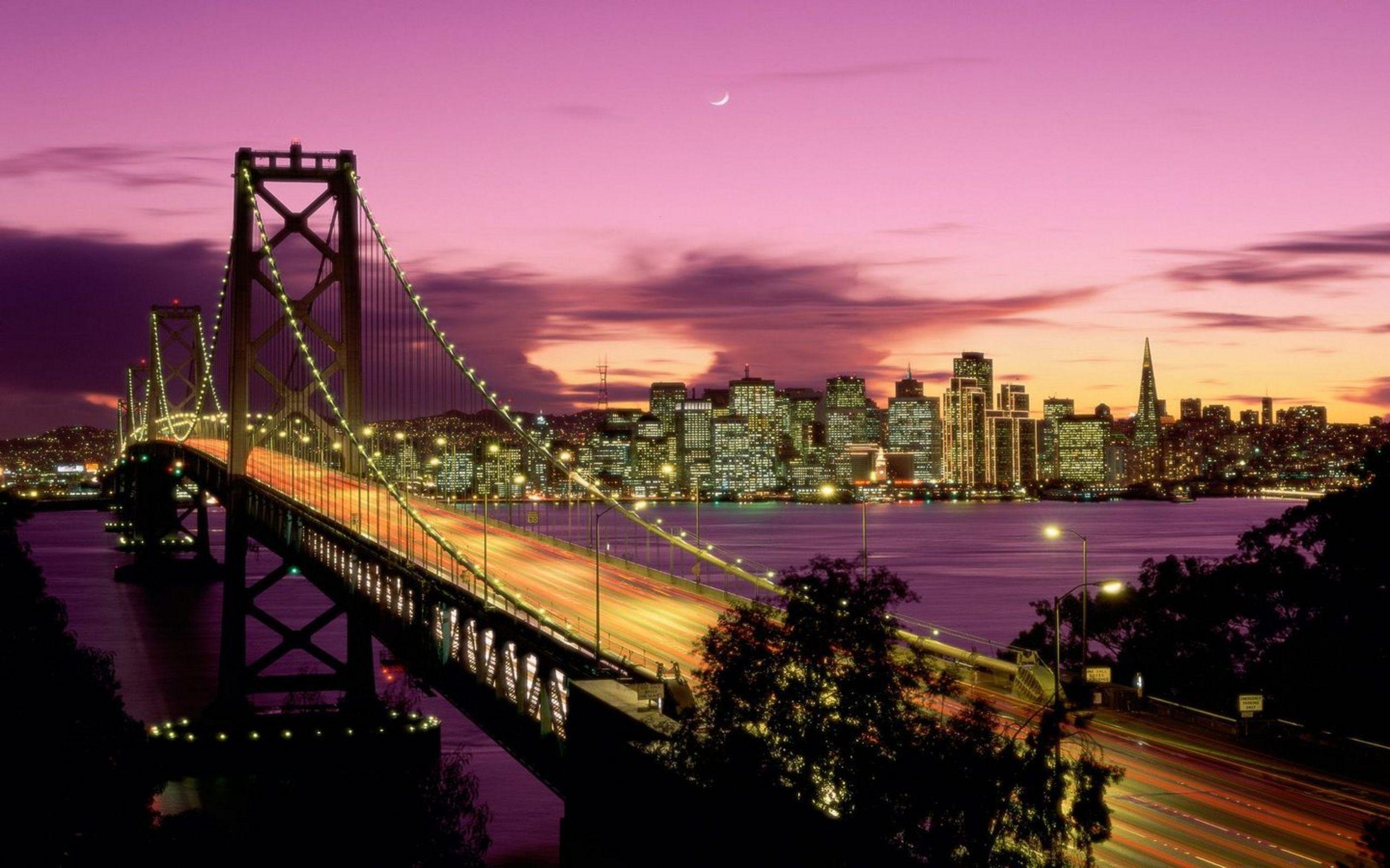 2560x1600 Tải xuống miễn phí San Francisco Bridge California Hình nền HD