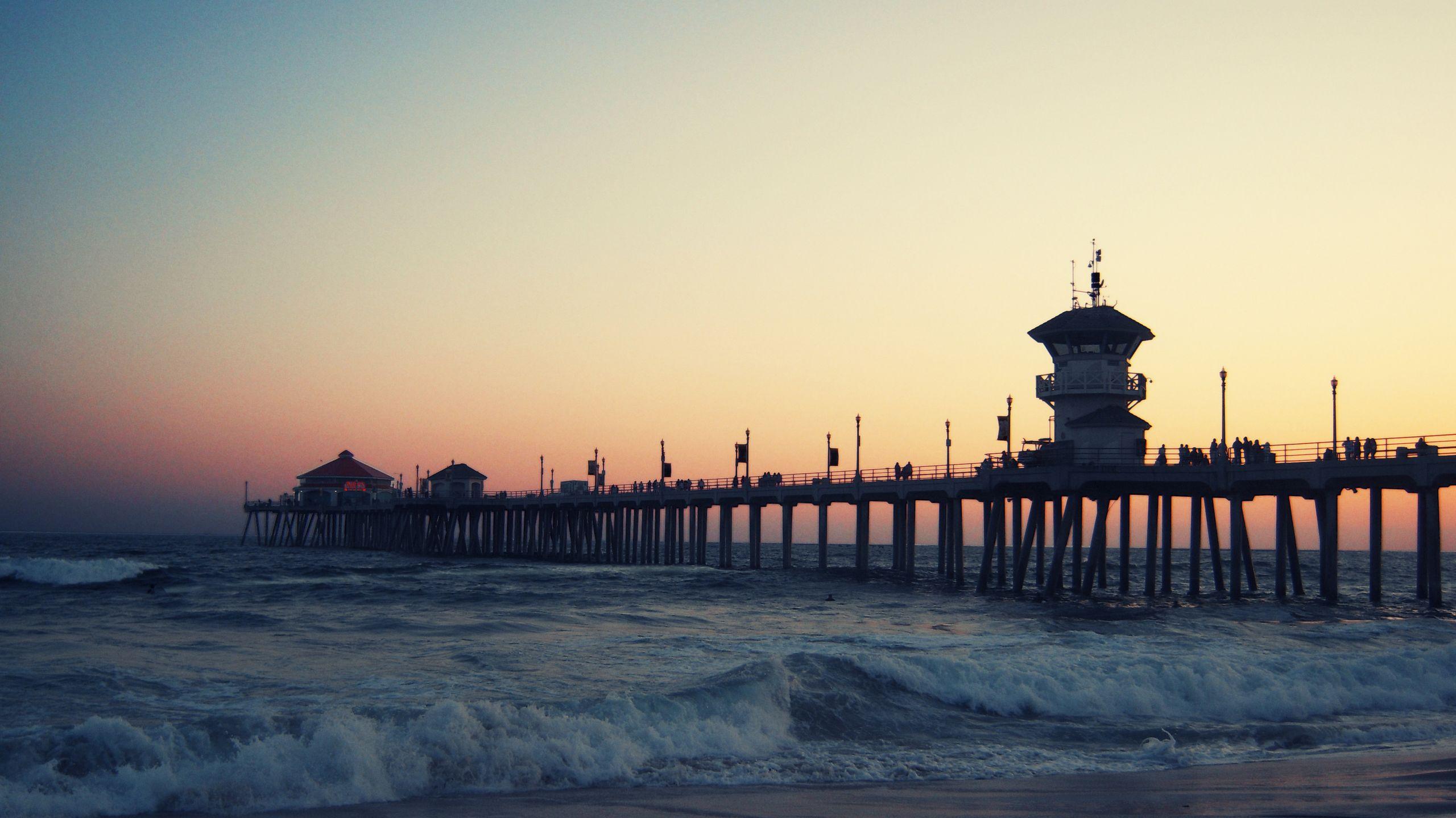 2560x1440 California Sunset Wallpaper Download