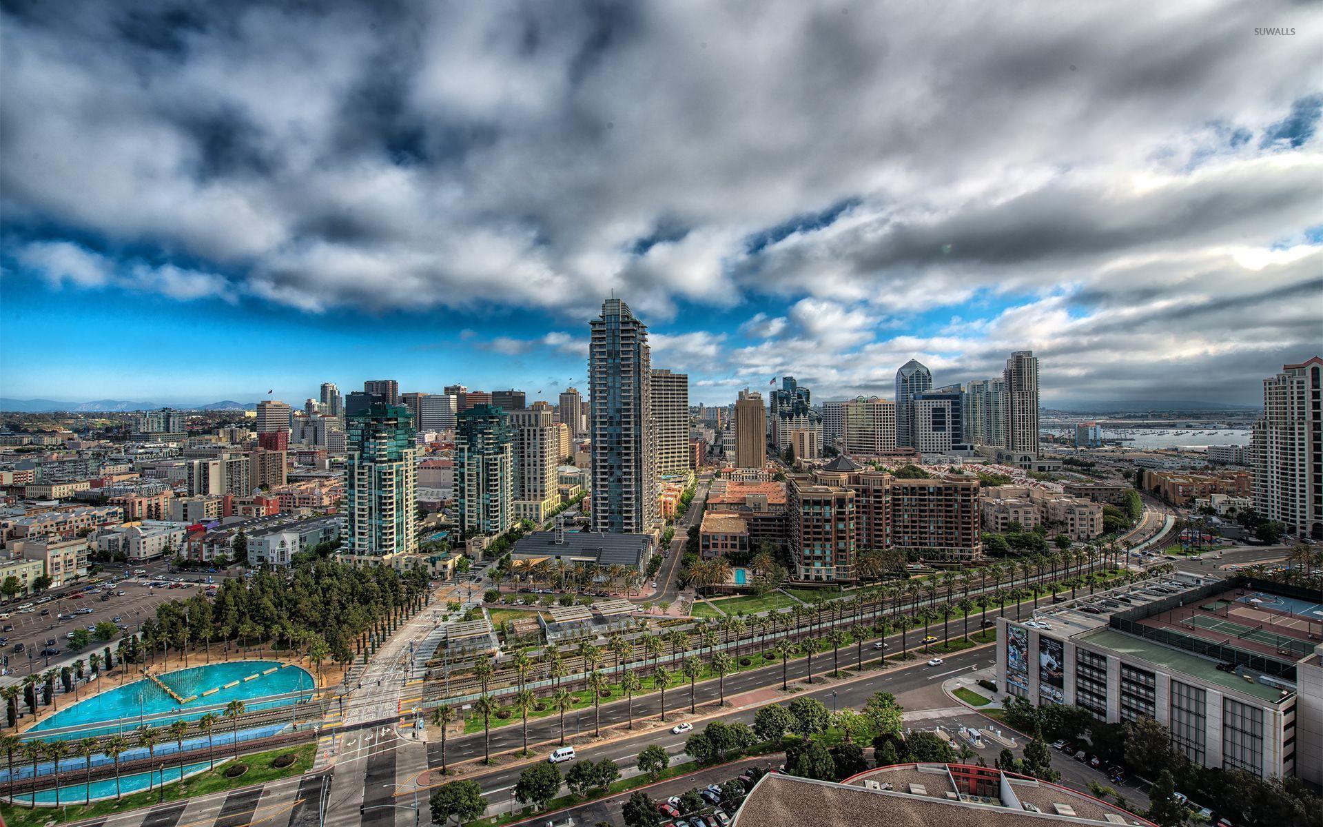 1920x1200 San Diego cityscape wallpaper wallpaper