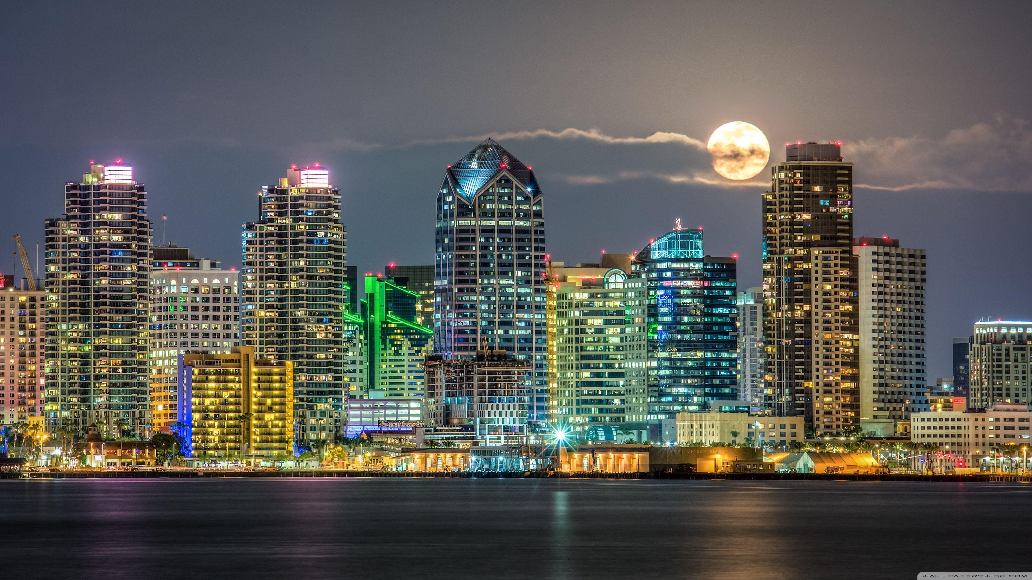 3554x1999 Free San Diego Wallpaper #U77GV11
