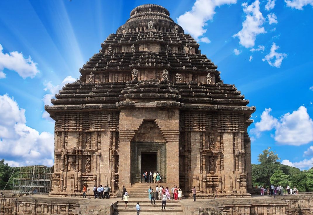 1071x737 Archaeological Wonder : The Sun Temple