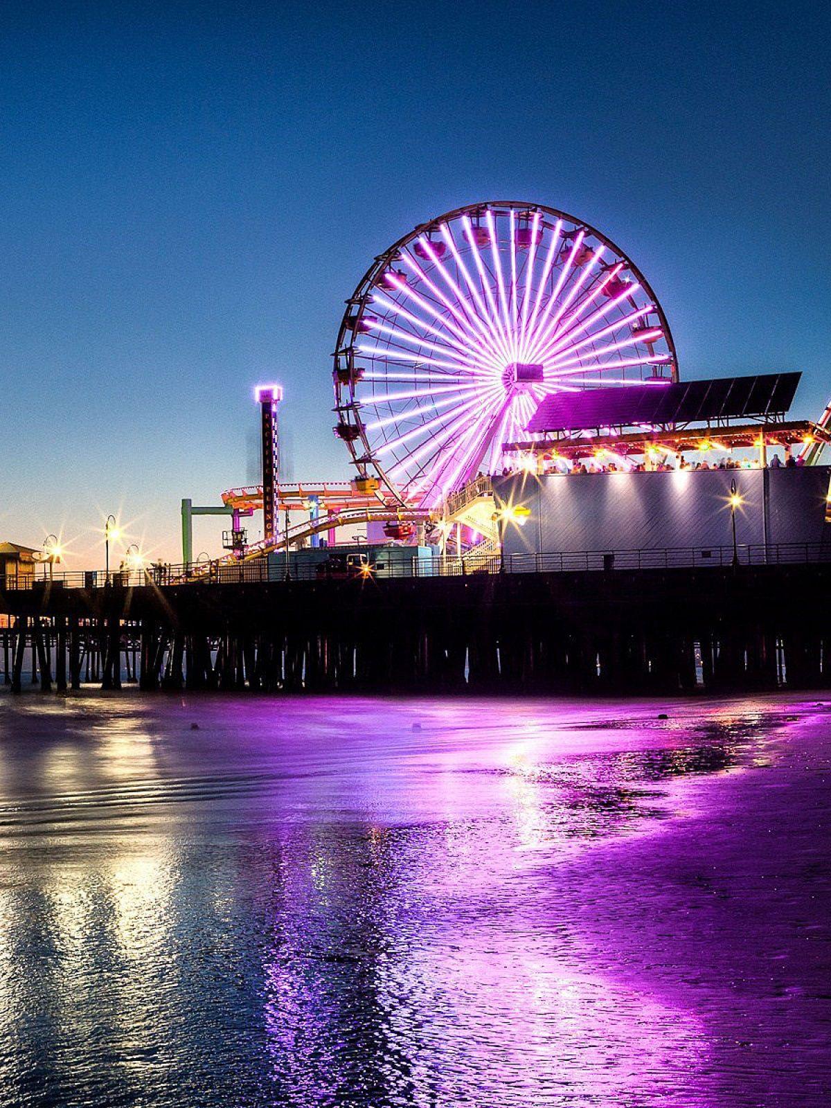 1200x1600 Santa Monica Mobile Wallpaper