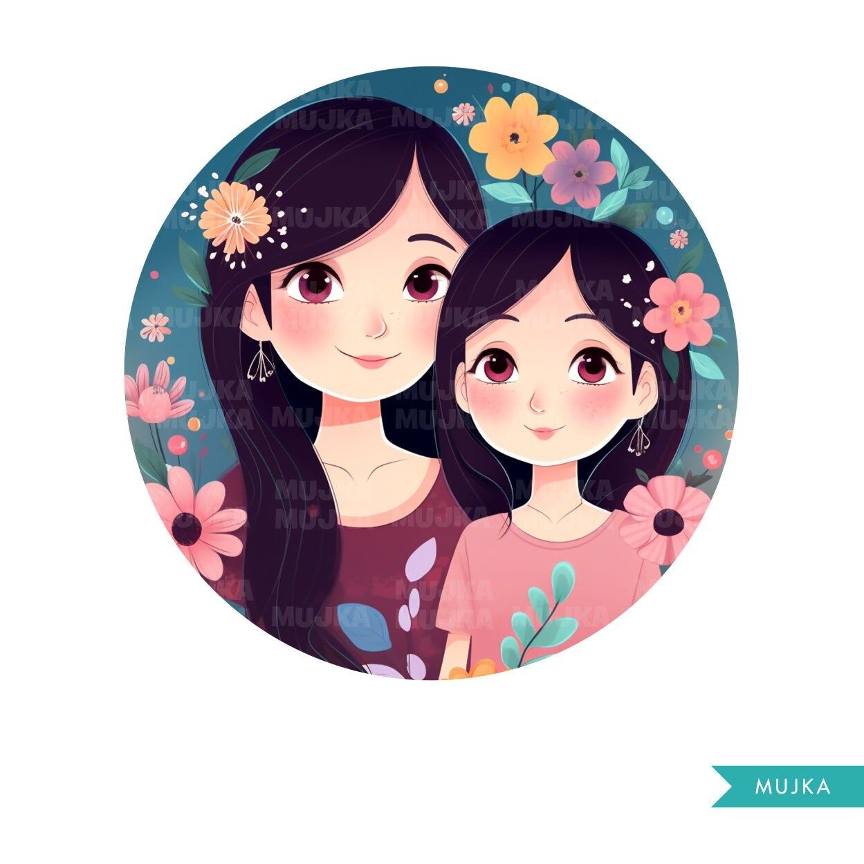 1249x1250 Daughter clipart