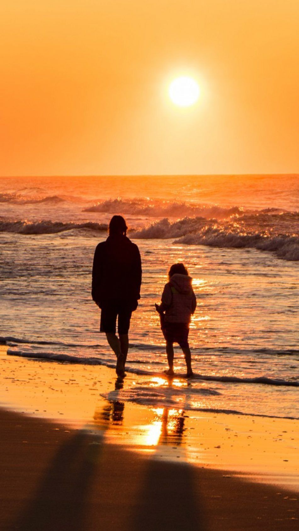 950x1689 Mother and daughter Wallpaper Download
