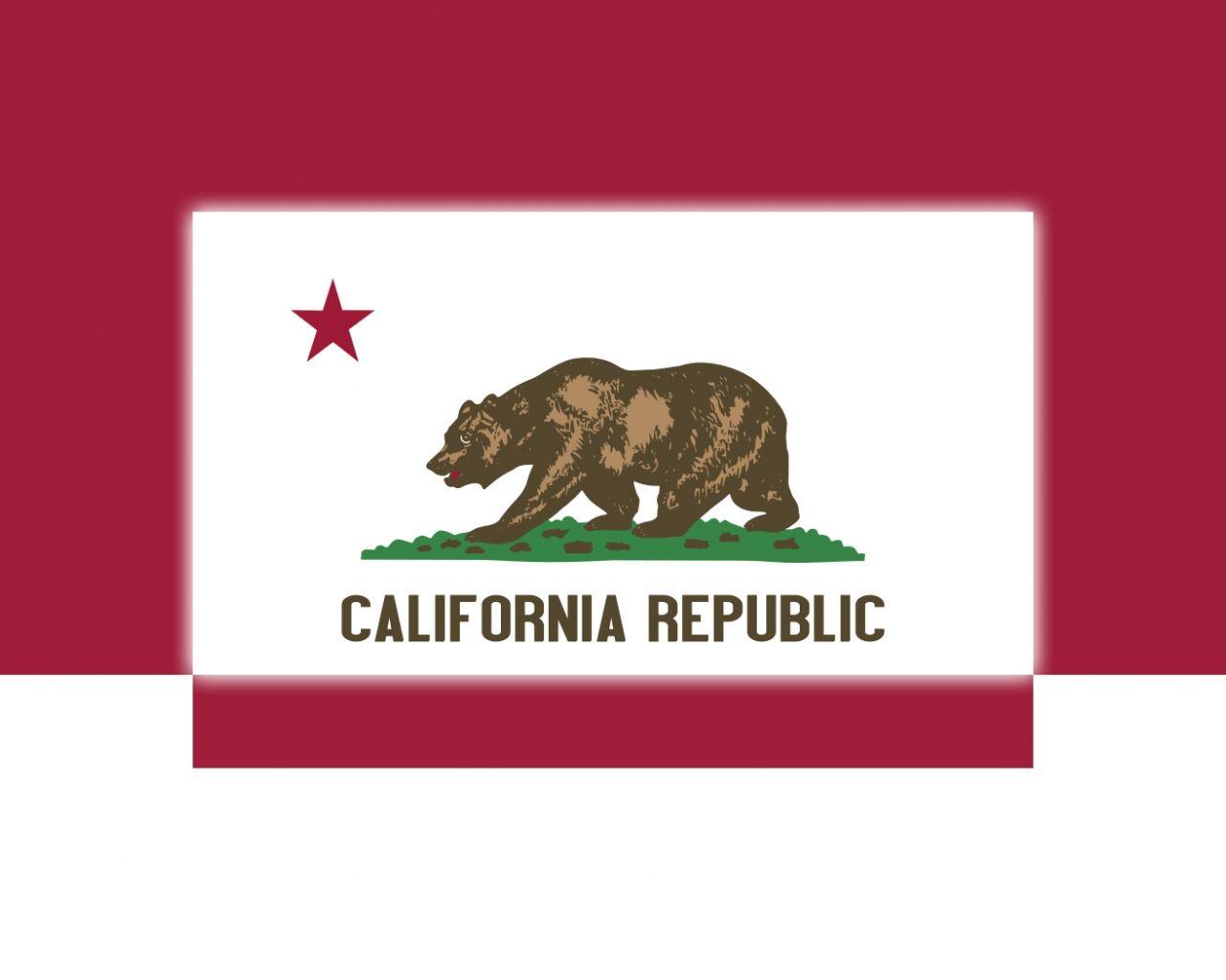 1280x1024 Free download Flag Californiaboredsomadeshitty Wallpaper