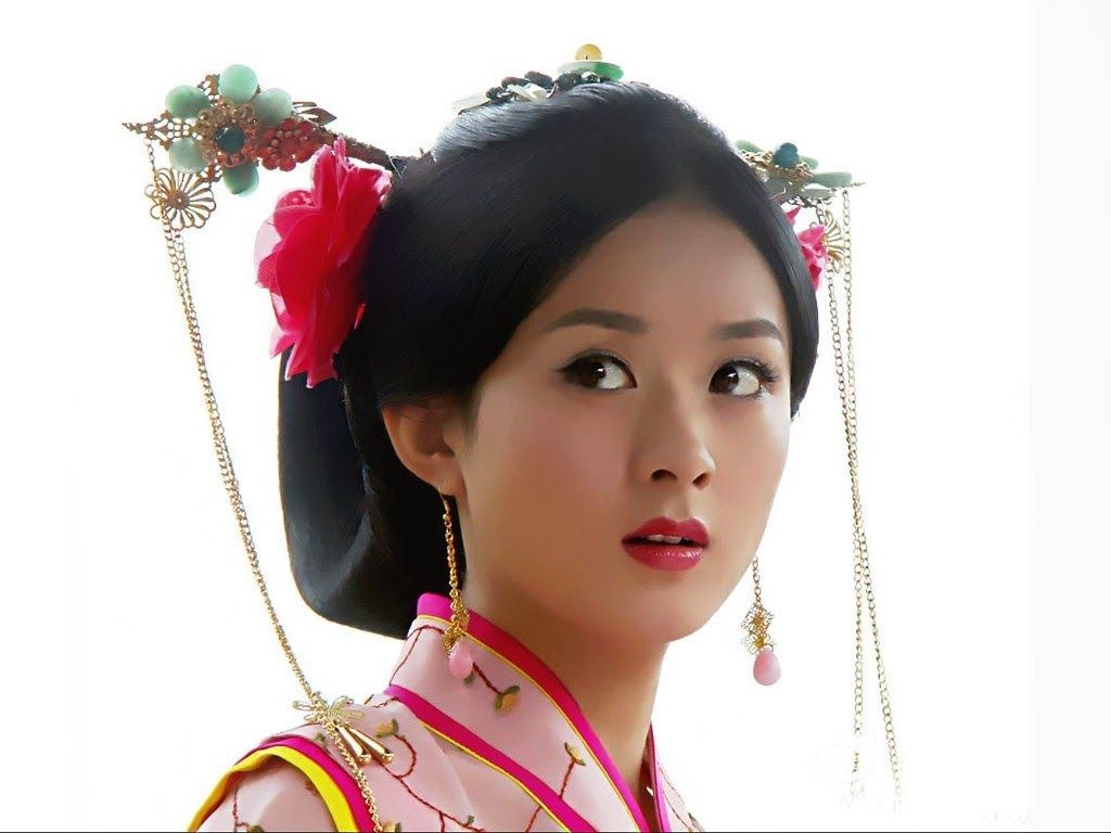 1024x768 Zhao Liying HD Wallpaper
