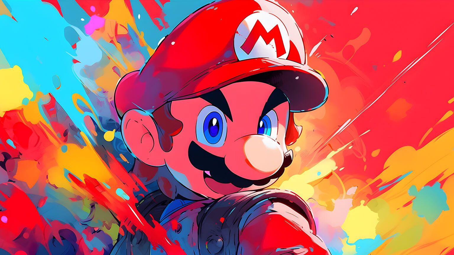 Mario Art Wallpapers - Top Free Mario Art Backgrounds - Wallpaperaccess