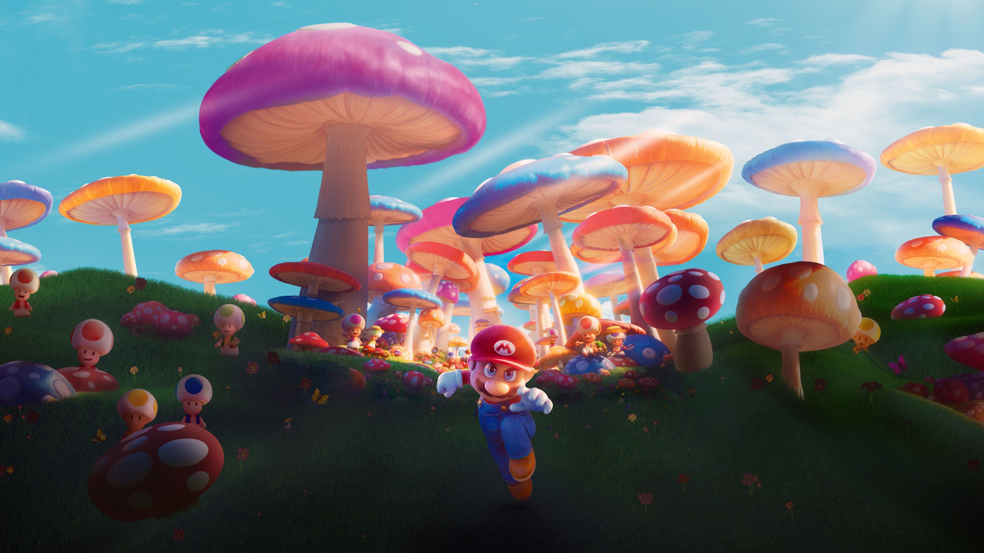 3840x2160 Super Mario Bros. Movie Wallpaper 4K