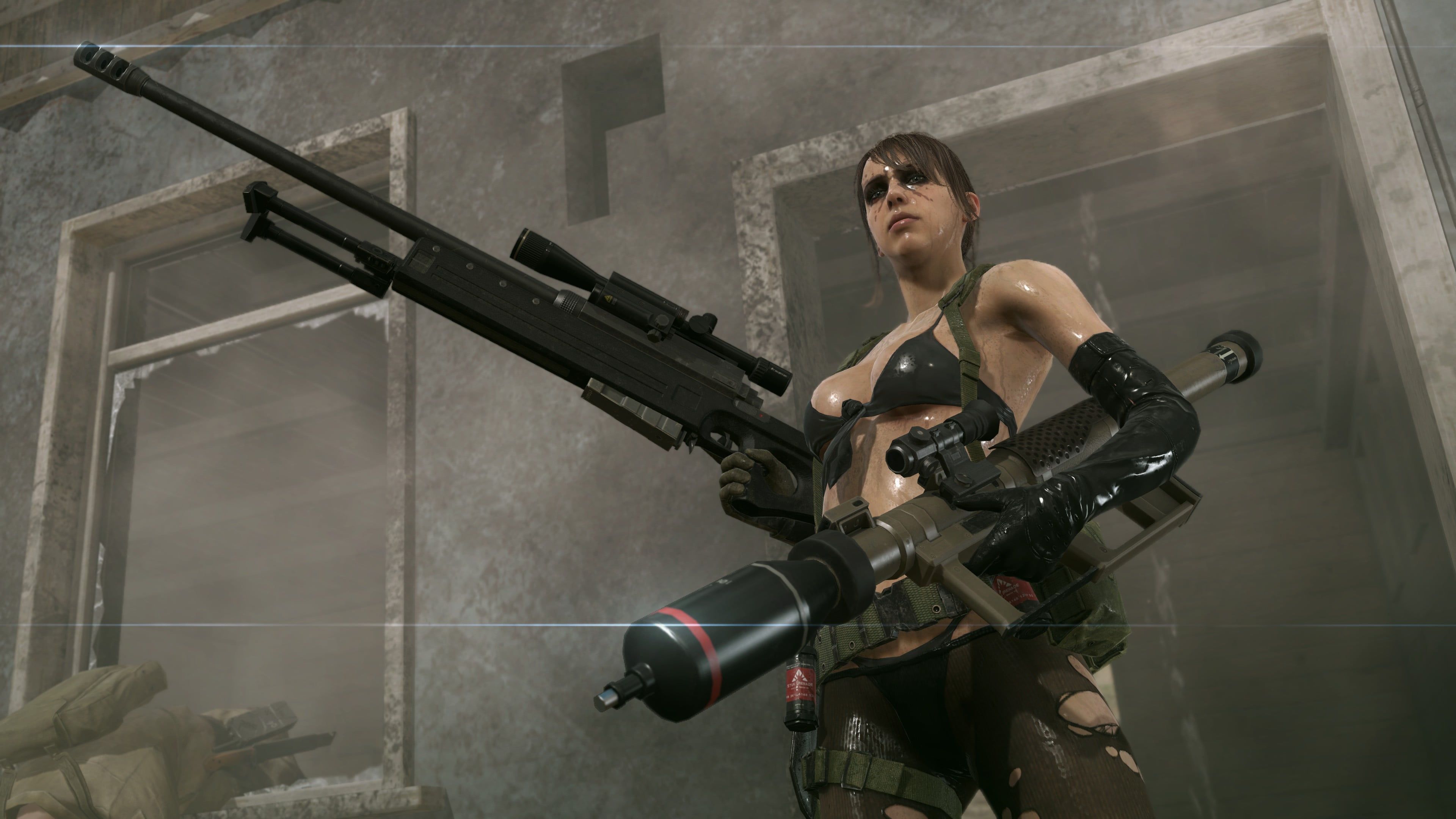 3840x2160 Quiet video games Metal Gear Solid