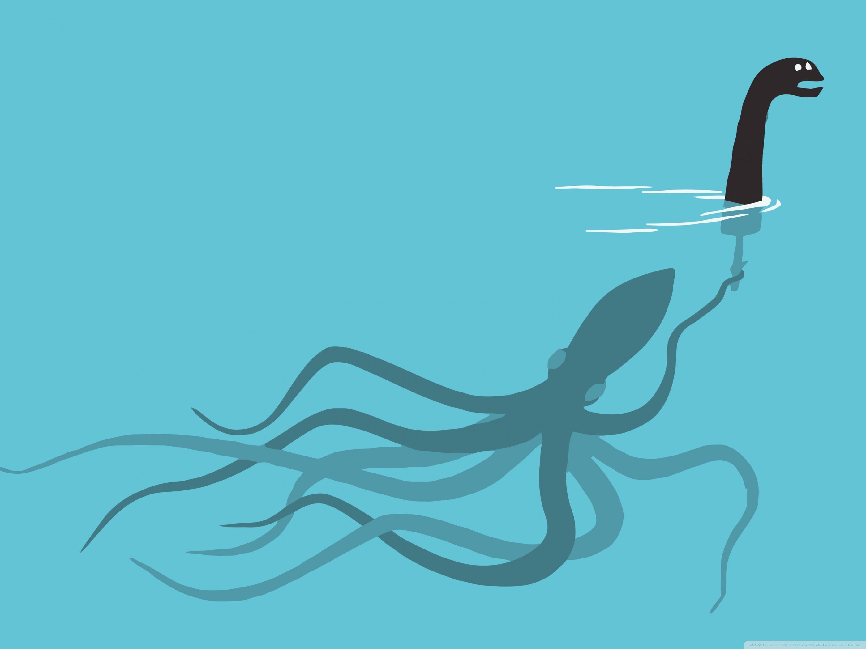 2800x2100 Squid Loch Ness Monster Ultra HD