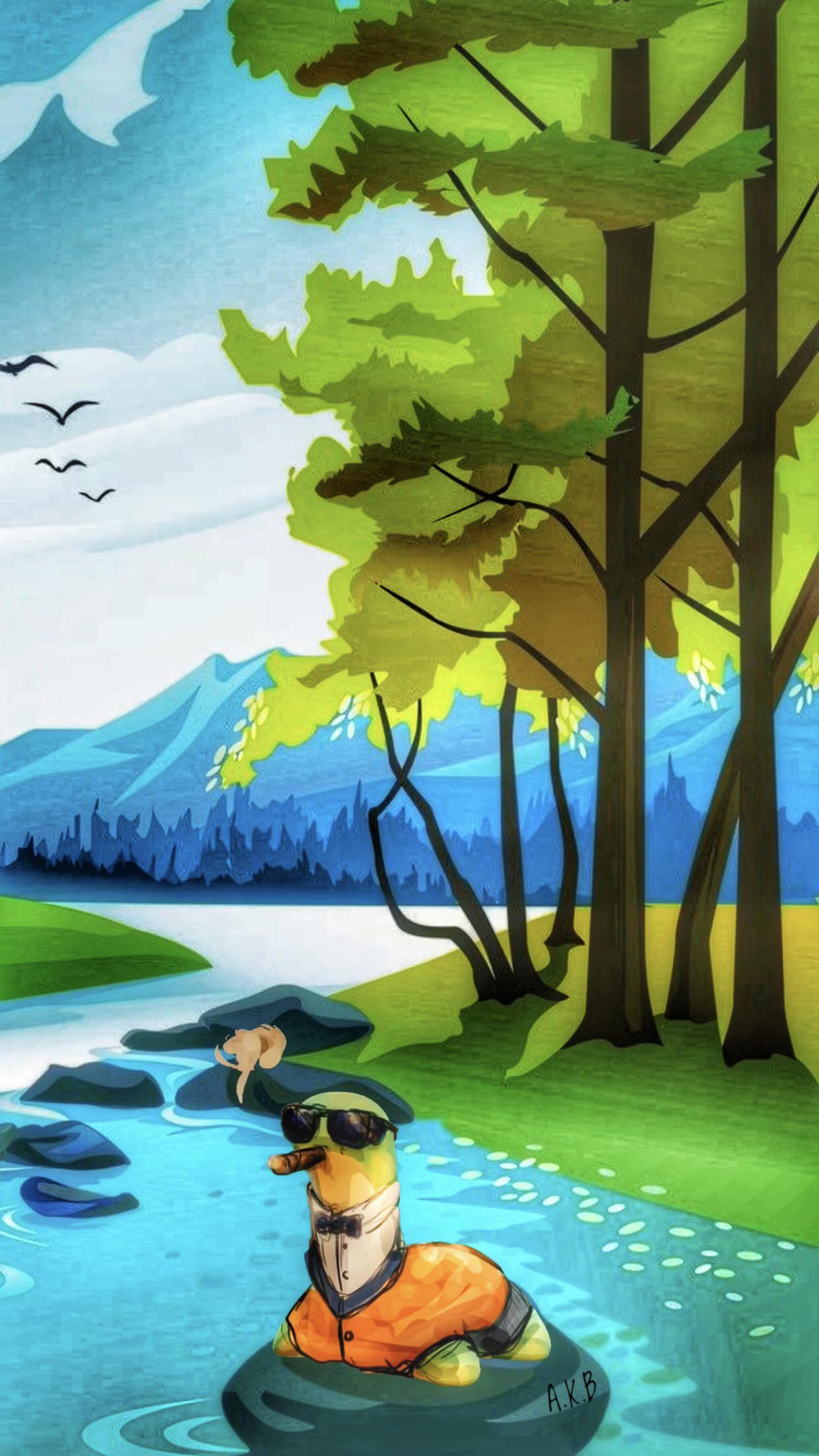 1242x2208 Nessie Wallpaper✨