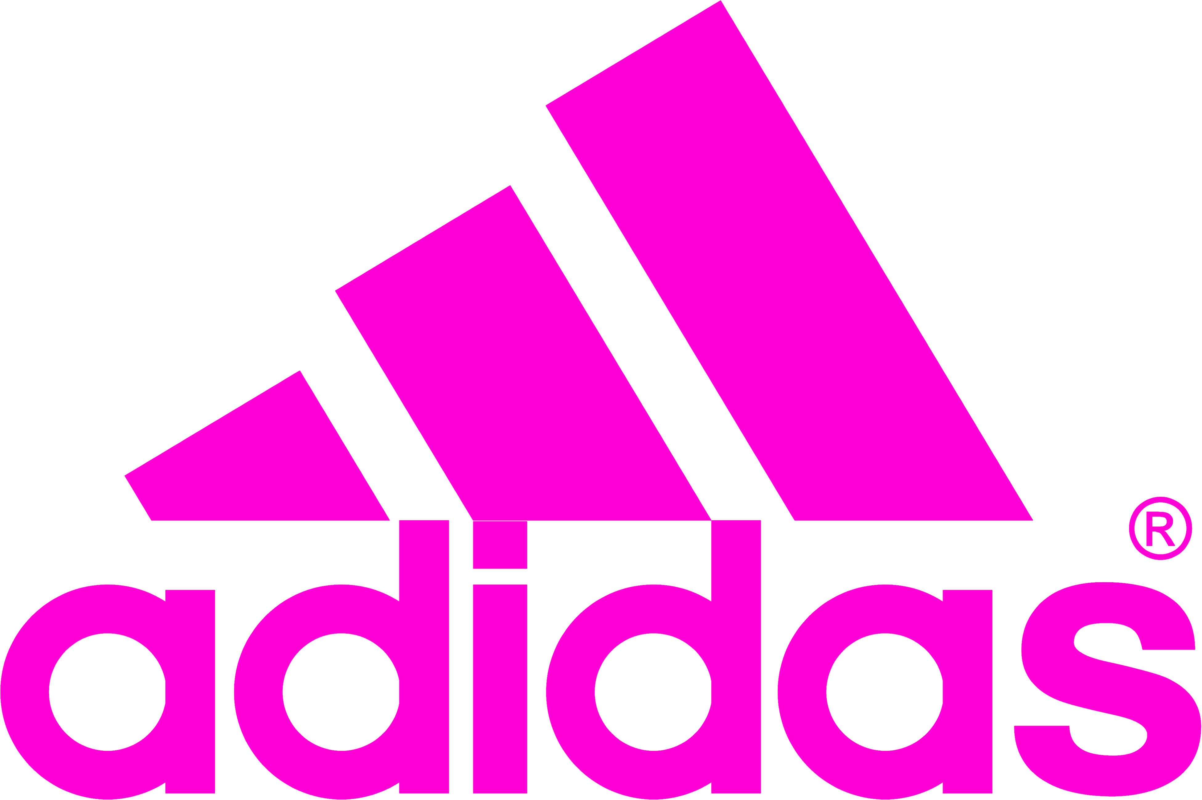 Pink Logo - Free Pink Adidas Logo Backgrounds - WallpaperAccess