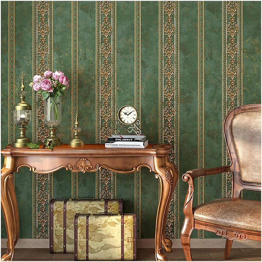 894x894 Blooming Wall Textured Vintage Damasks