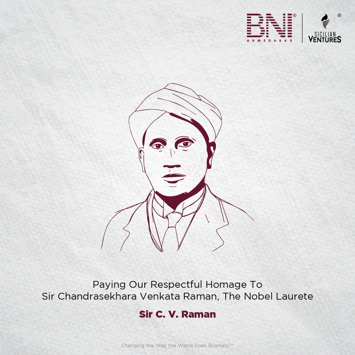 1200x1200 BNIAhmedabad on X: Sir CV Raman