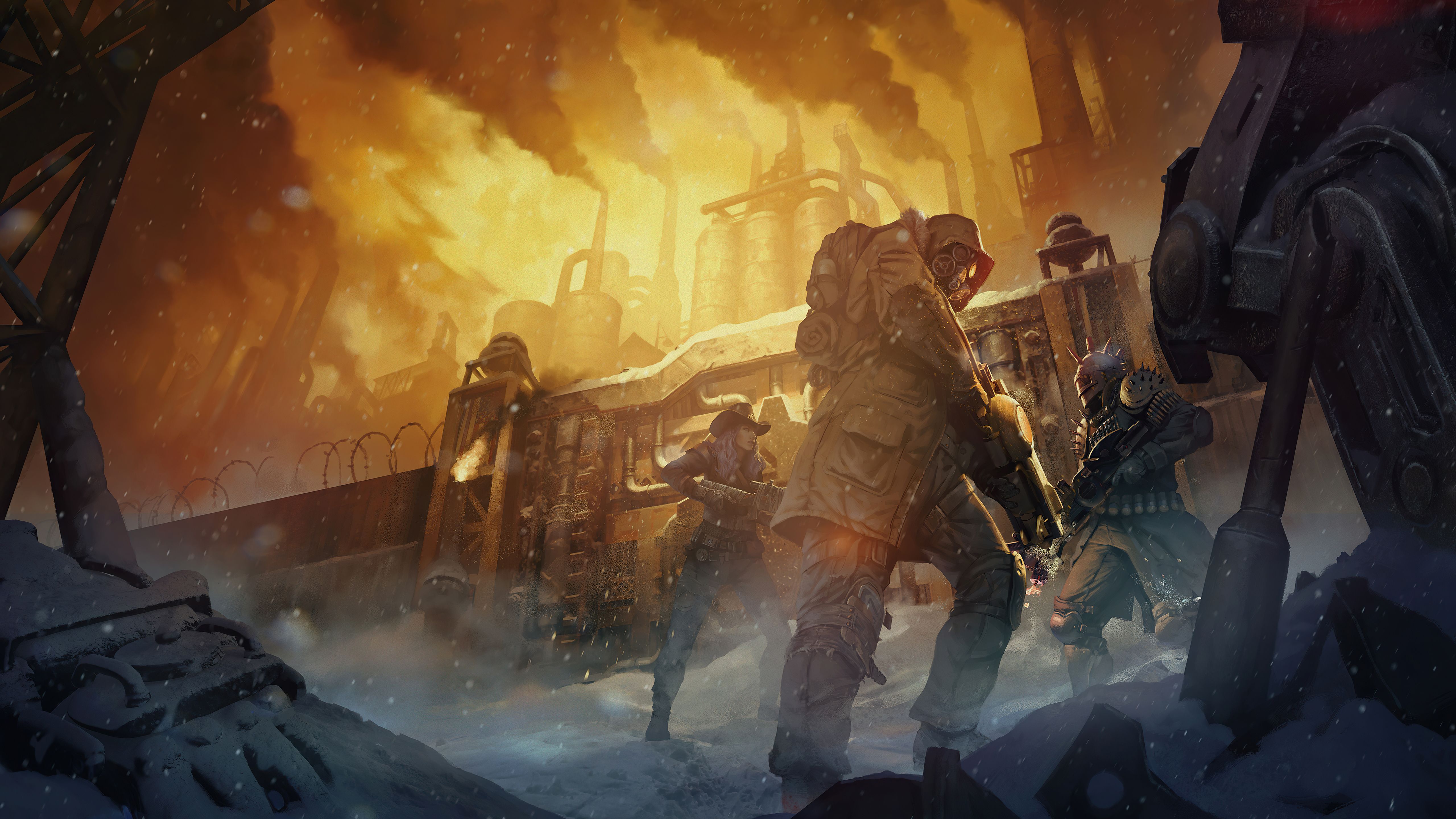 5120x2880 Video Game Wasteland 3 4k Ultra HD