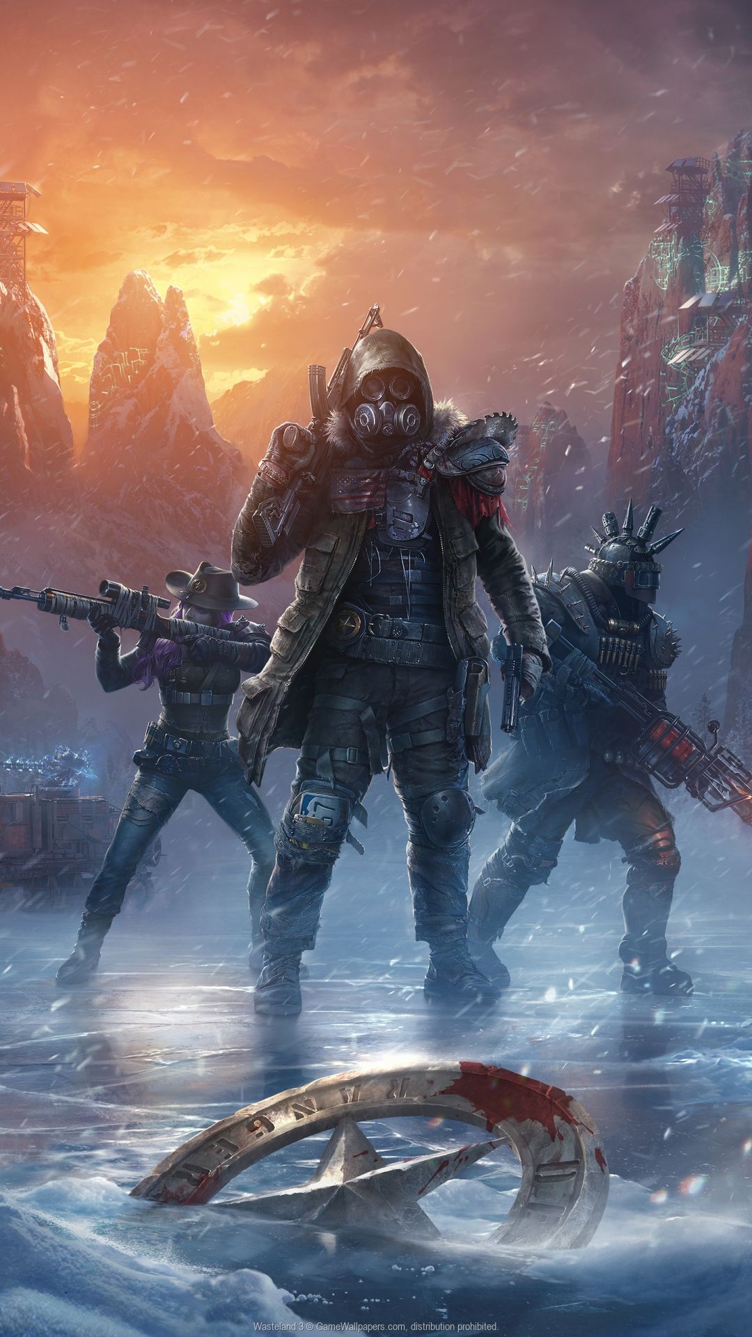 1080x1920 Wasteland 3 wallpaper 04 1080p Vertical