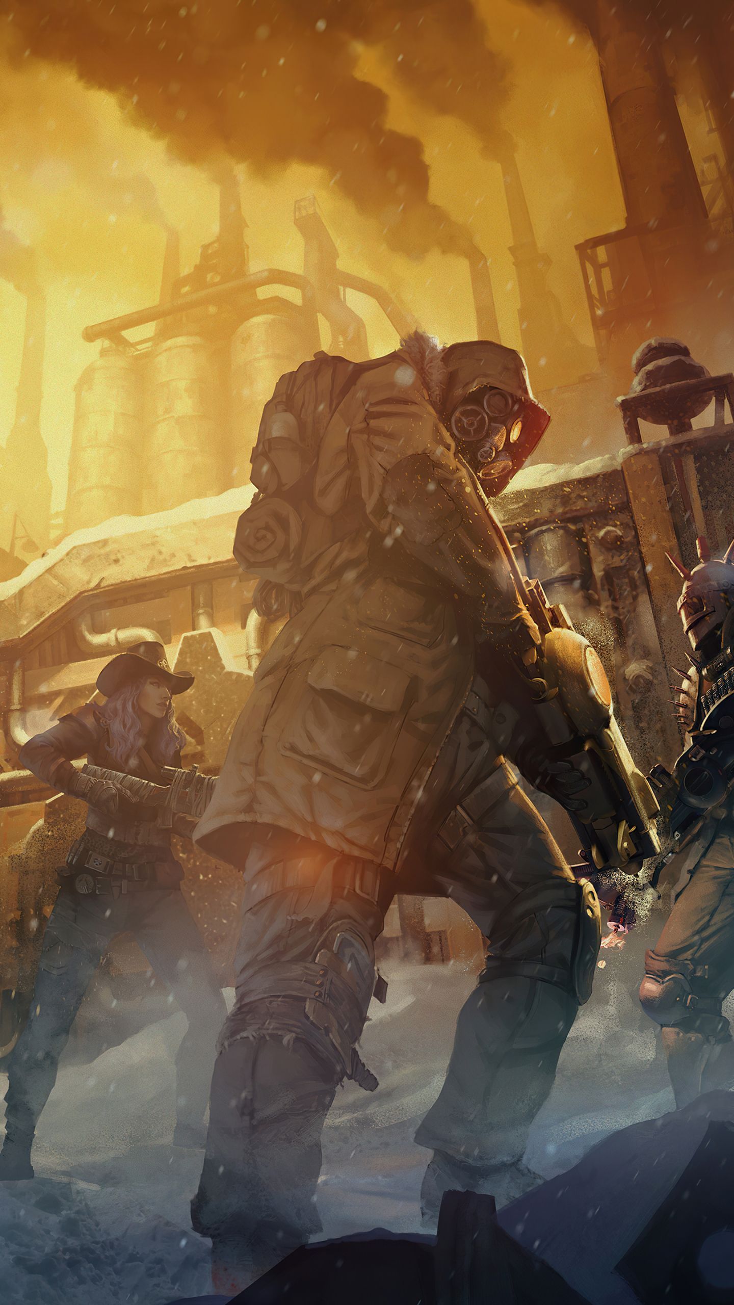 1440x2560 Wasteland 3 Phone Wallpaper