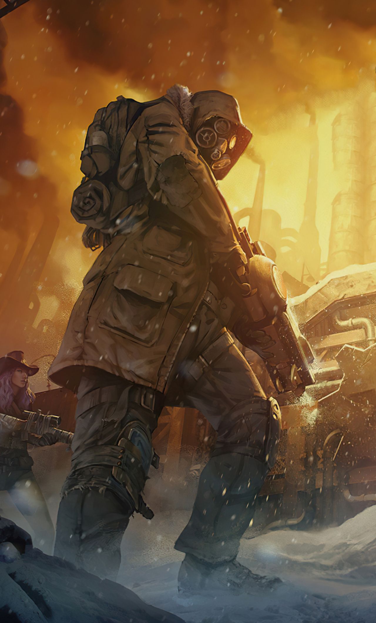 1280x2120 Battle Of Steeltown 4k iPhone