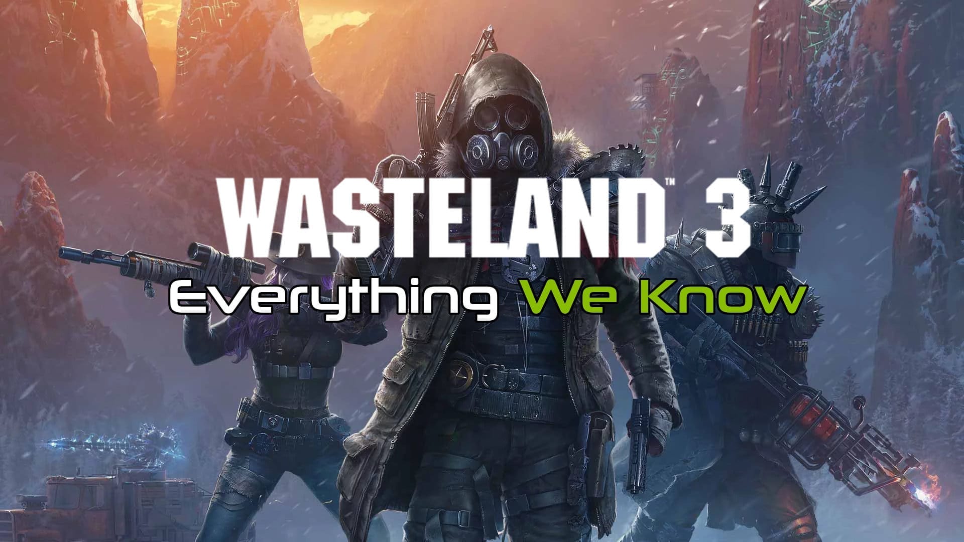 1920x1080 Wasteland 3 Release Date