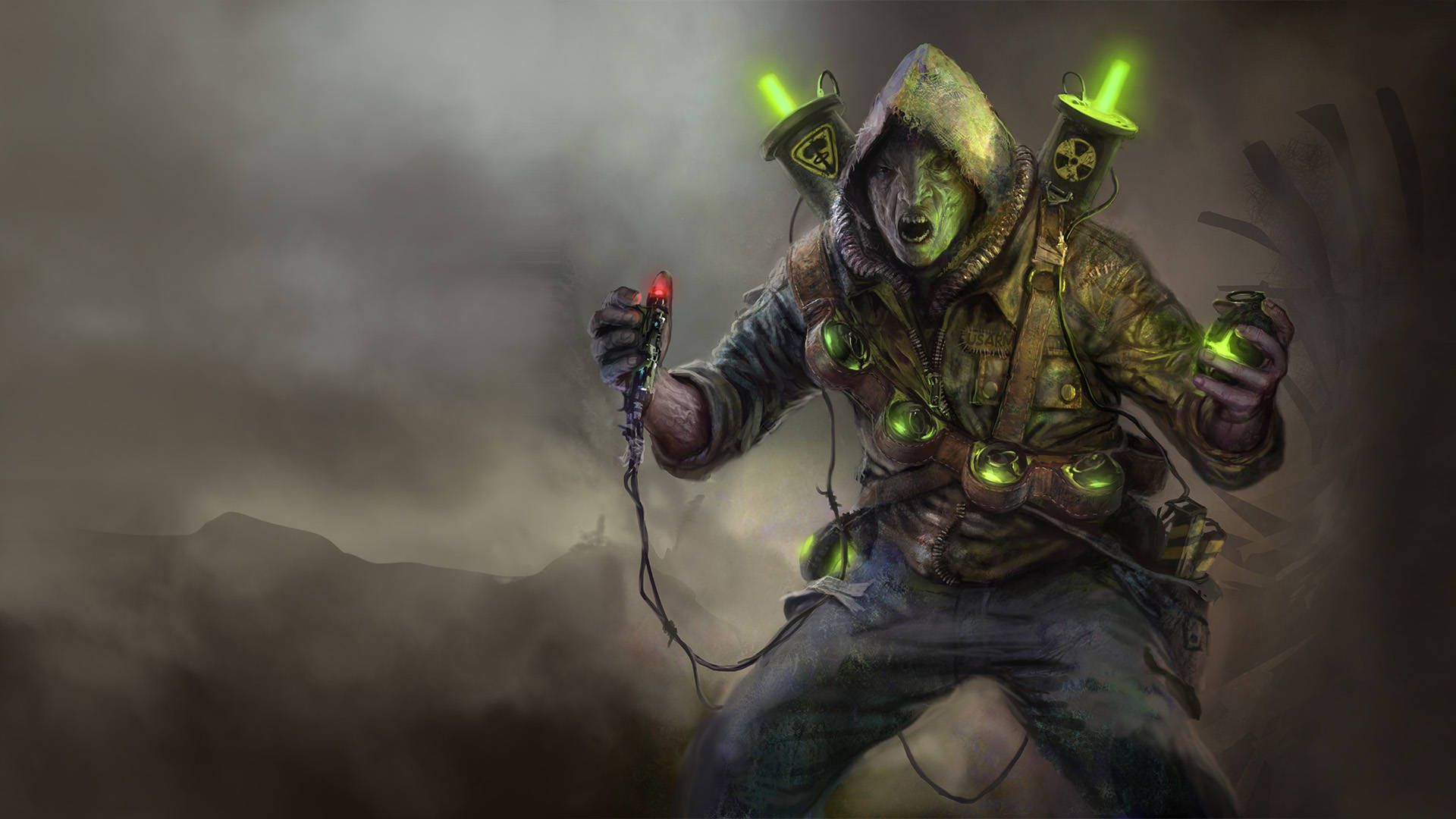 1920x1080 Wasteland Tactical Nuke Wallpaper