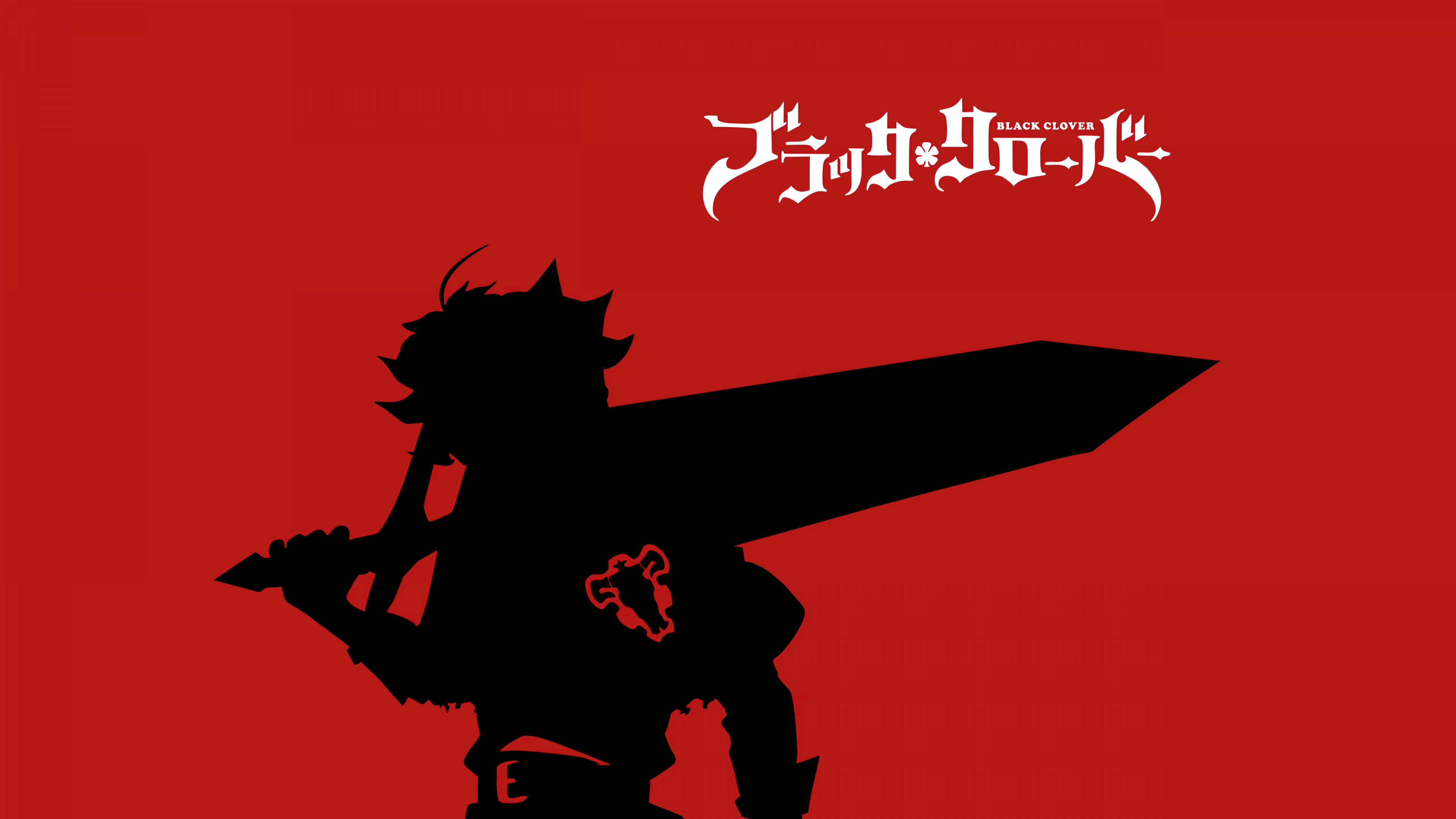 3840x2160 Asta Wallpaper 4K, Silhouette, Black Clover