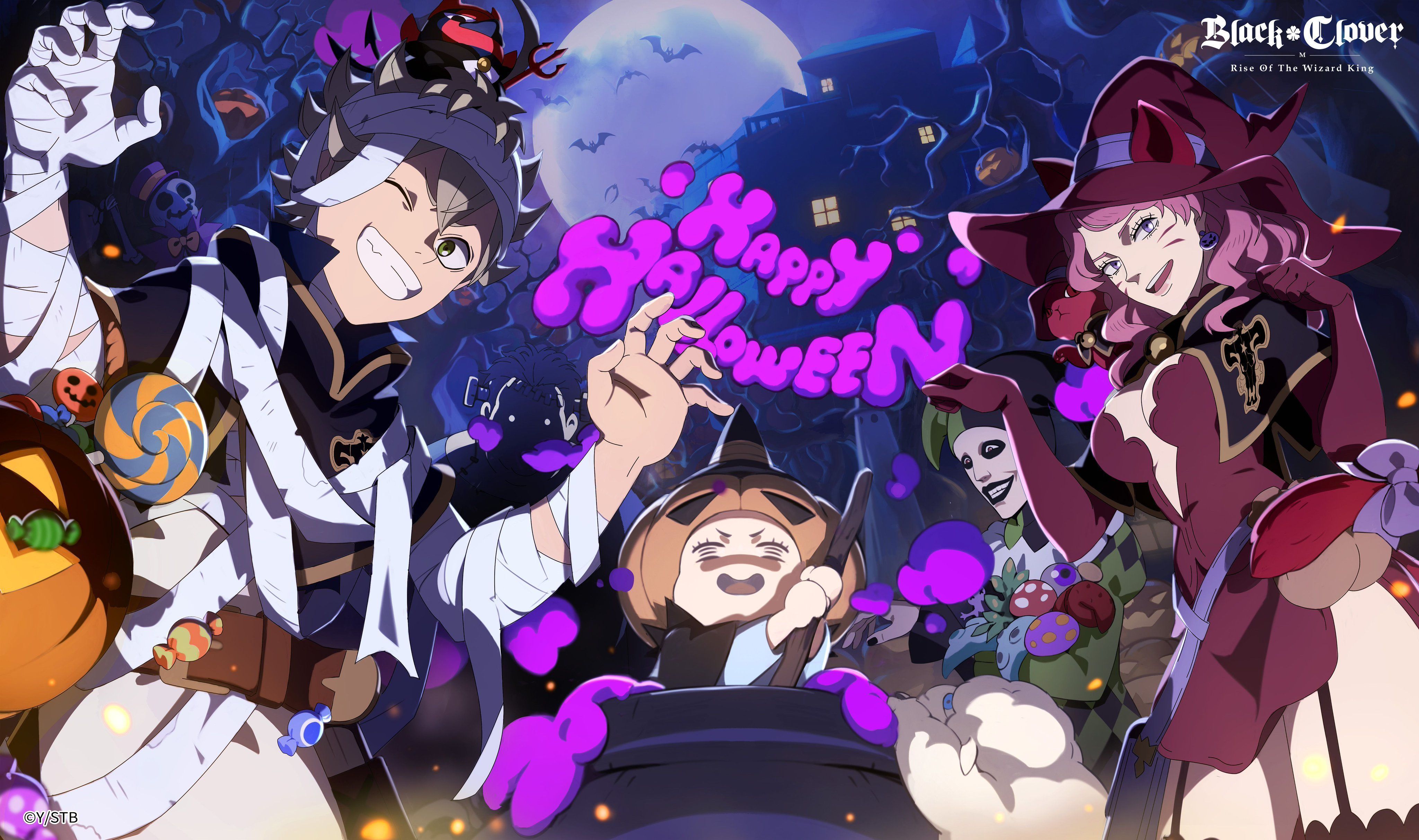 4096x2425 Black Clover M: Rise Of The Wizard King