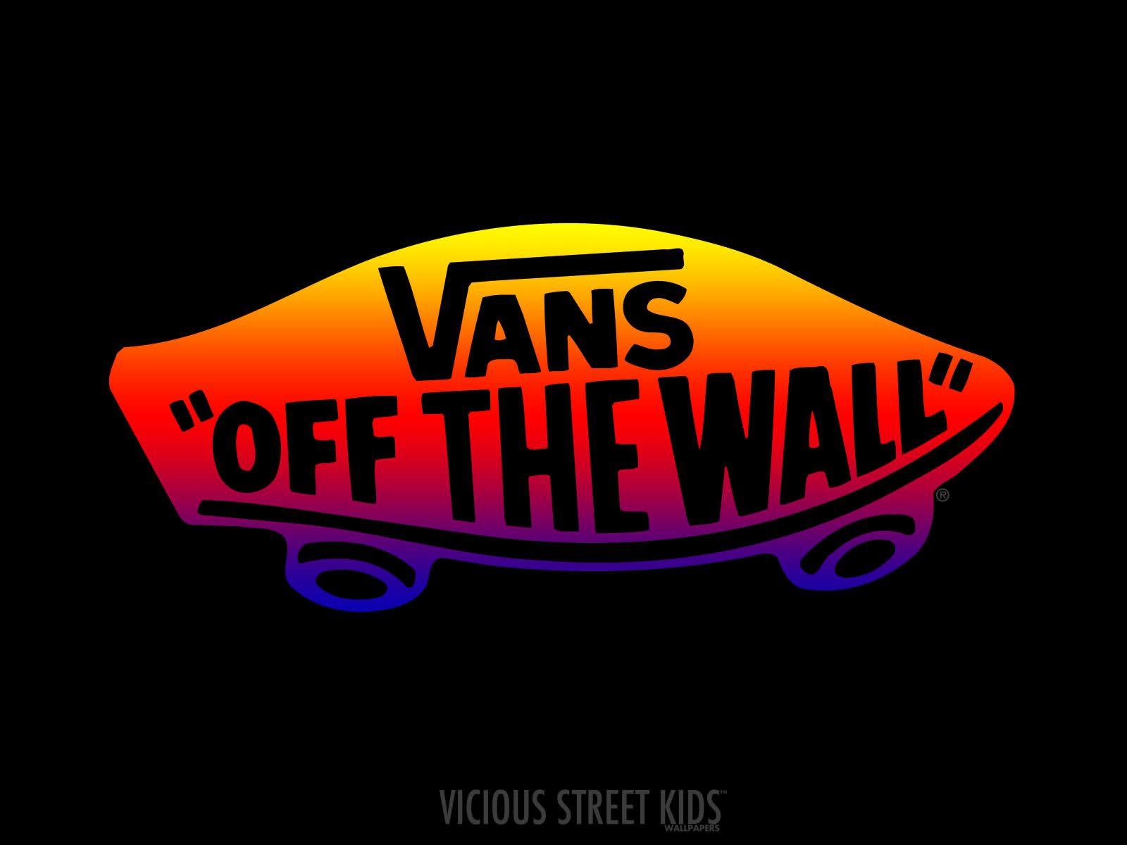 colorful vans off the wall