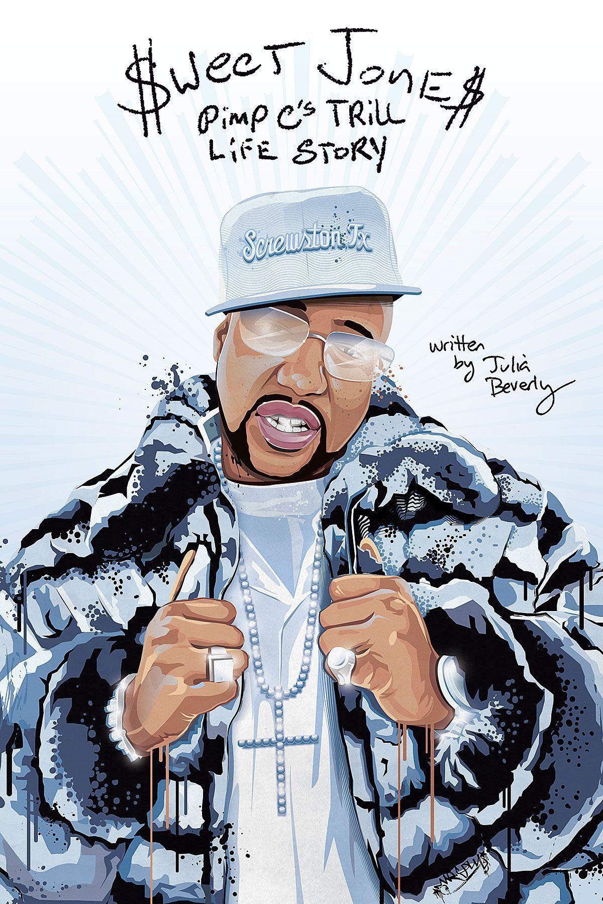 1200x1799 Pimp C Book Cover Illustration - Behance