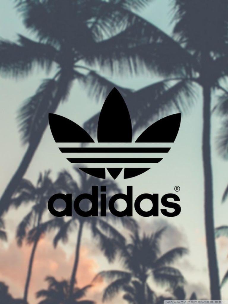 768x1024 Adidas, Palm Trees Background ❤ 4K HD Desktop Wallpaper