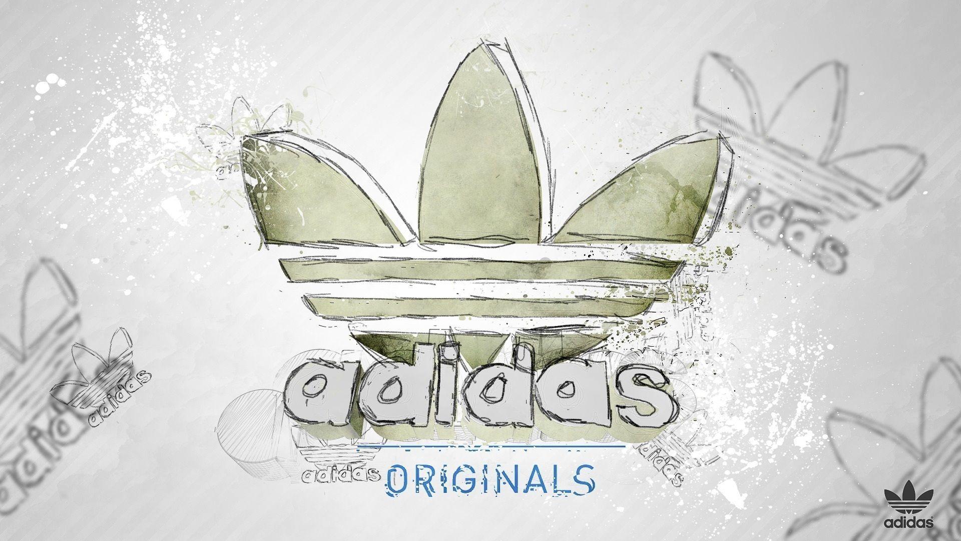 1920x1080 Adidas Drawing.com. Free for personal use
